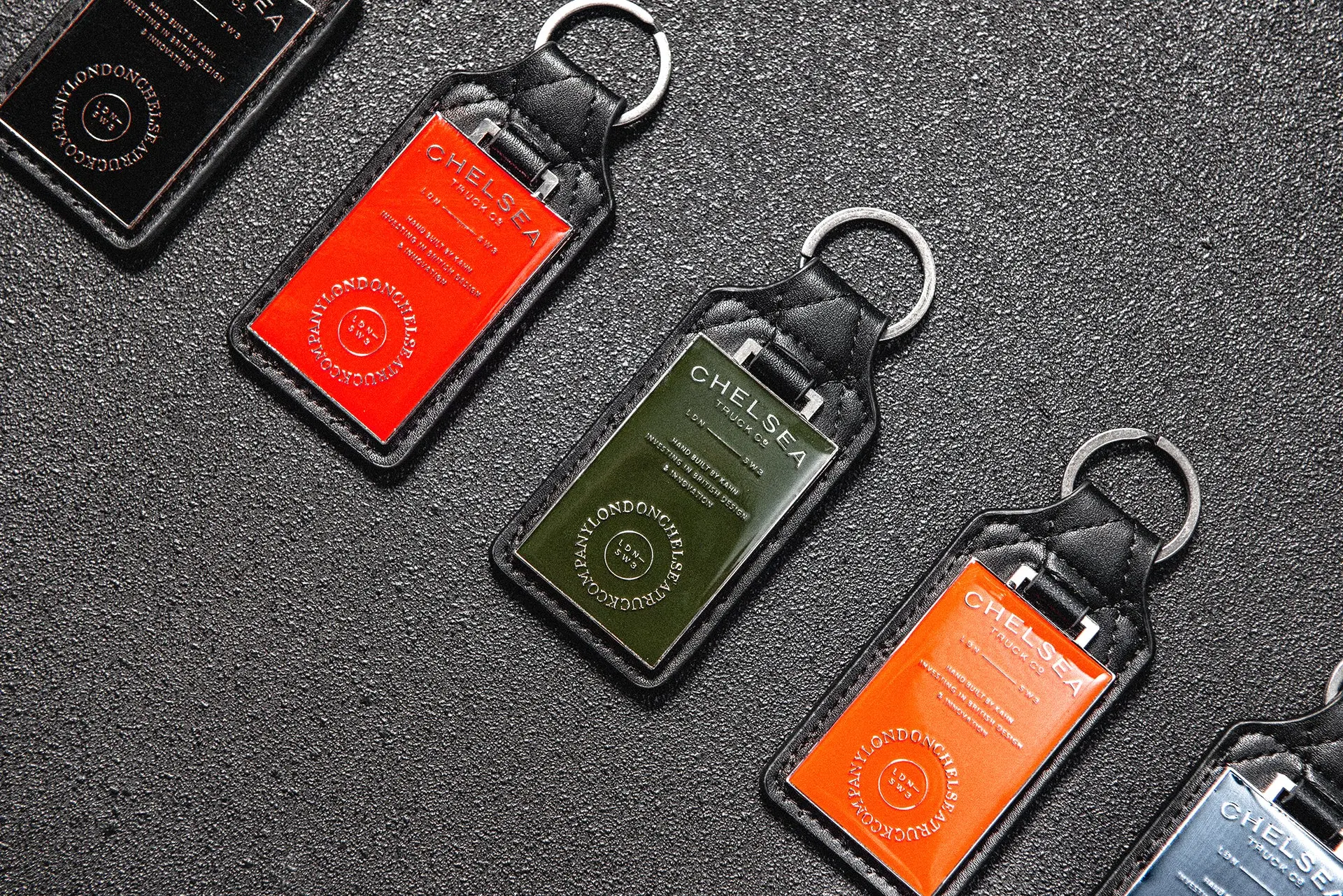 Chelsea Truck Company Enamel Keyring - Image 4