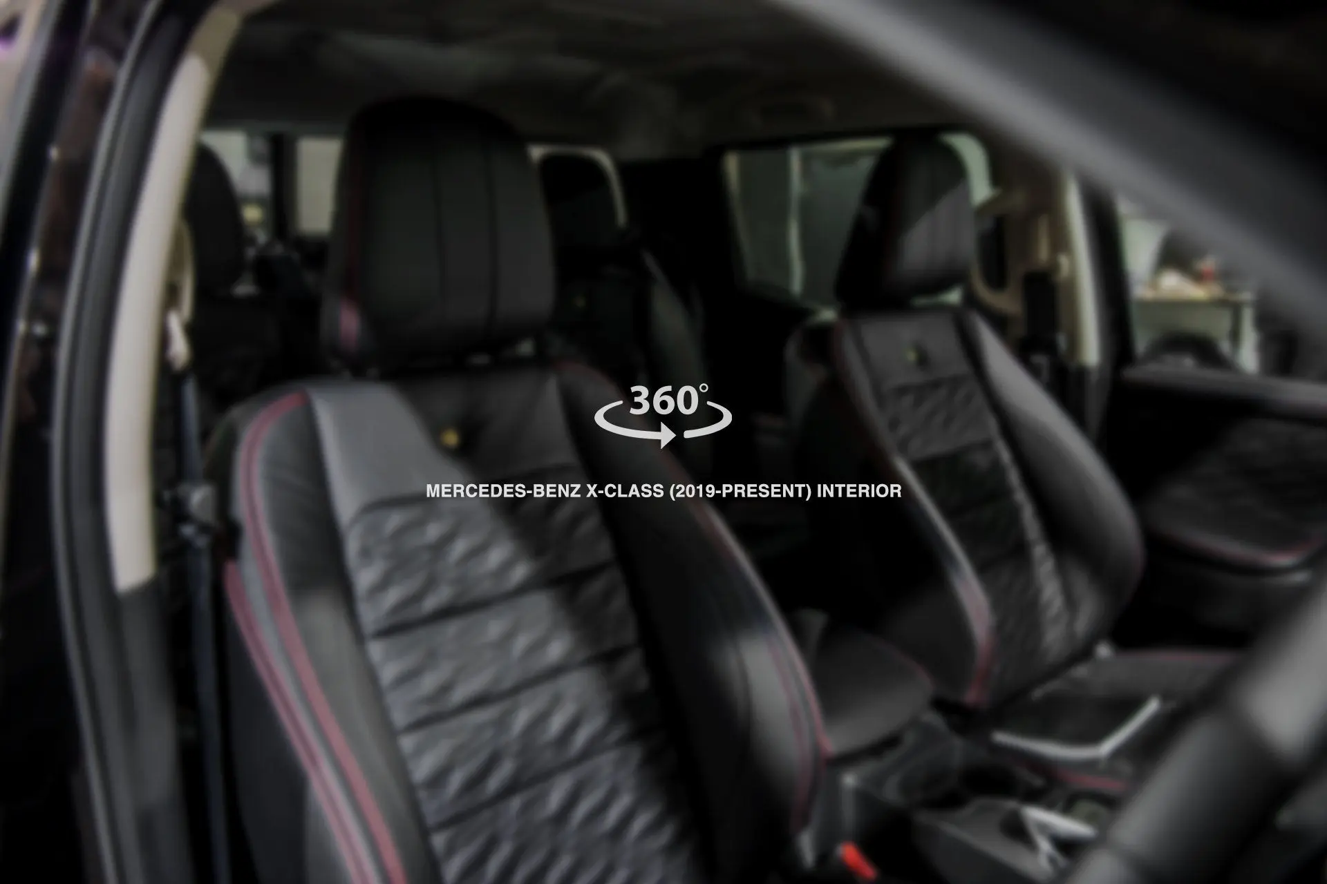 Mercedes X-Class (2019 Onwards) comfort Leather Interior 360° Tour