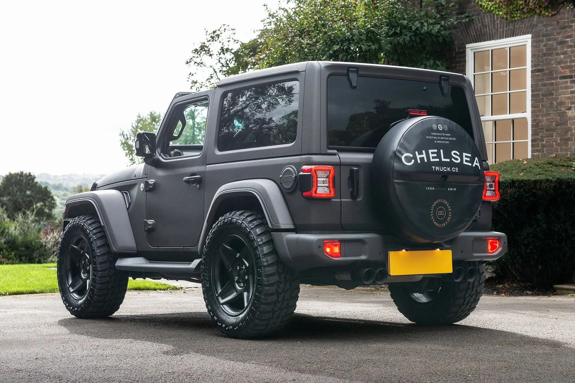 Jeep Wrangler JL (2018 Onwards) Chelsea Truck Company Spare Wheel Cover - Image 4