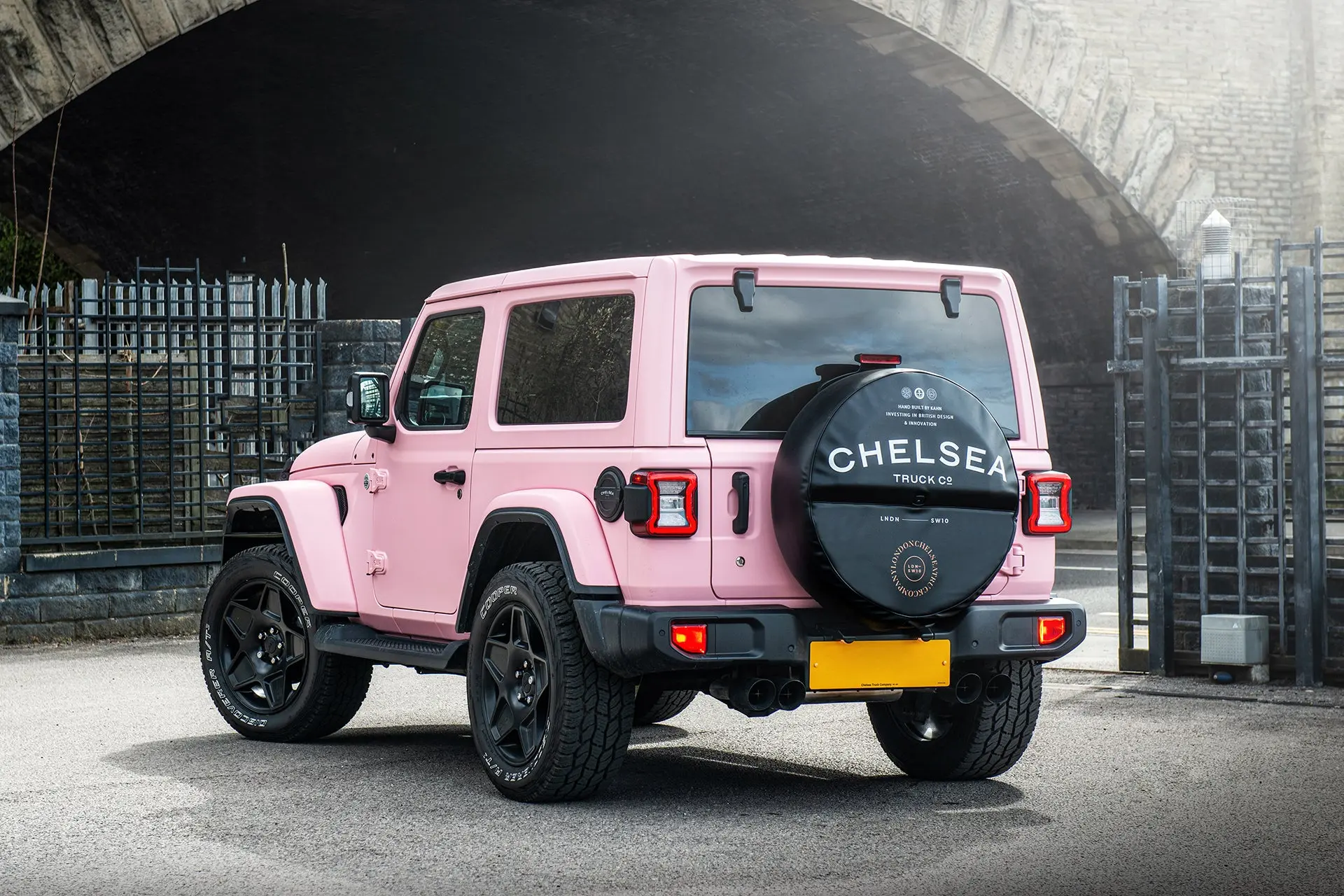 Jeep Wrangler JL (2018 Onwards) Chelsea Truck Company Spare Wheel Cover - Image 6