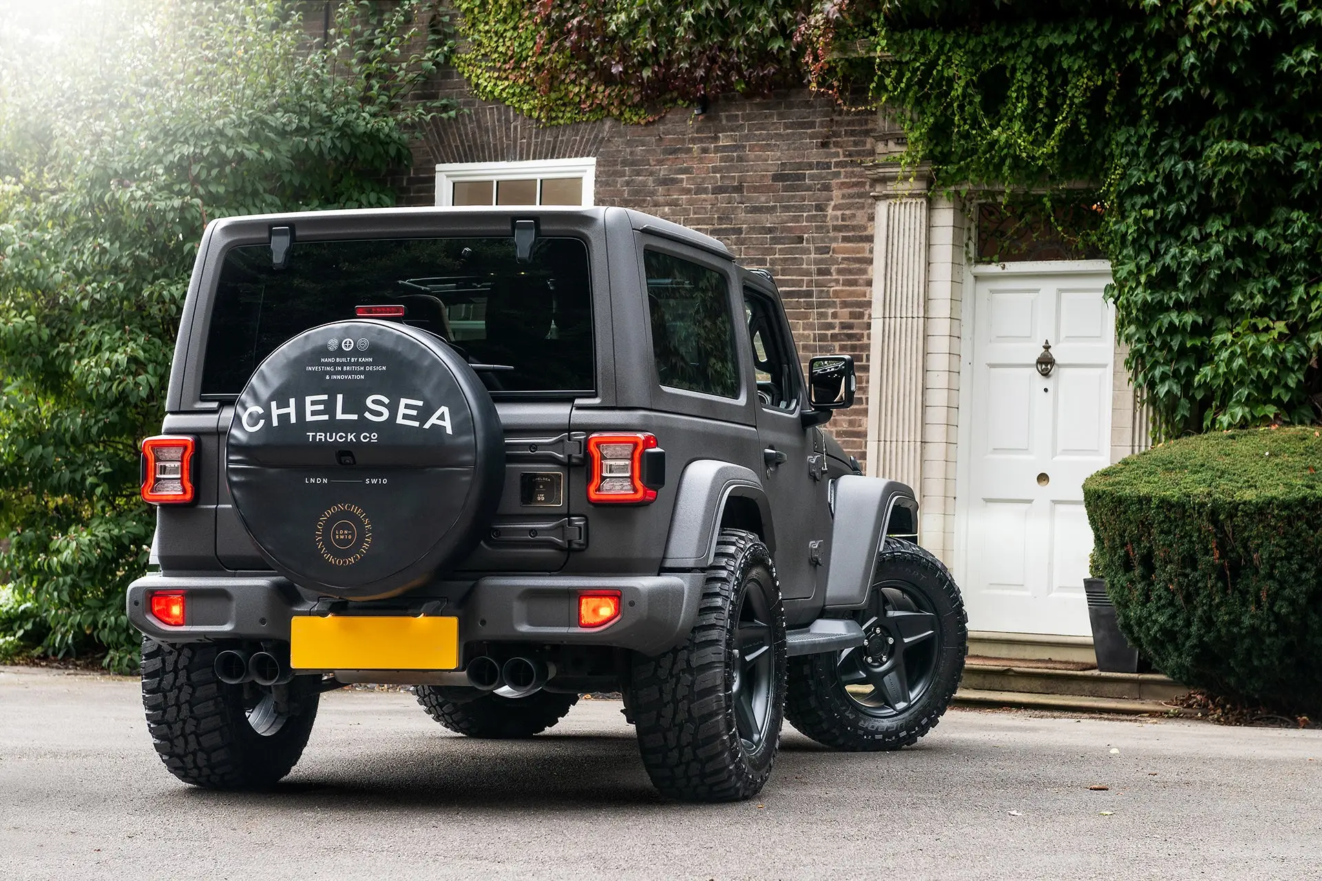 Jeep Wrangler JL (2018 Onwards) Chelsea Truck Company Spare Wheel Cover - Image 7