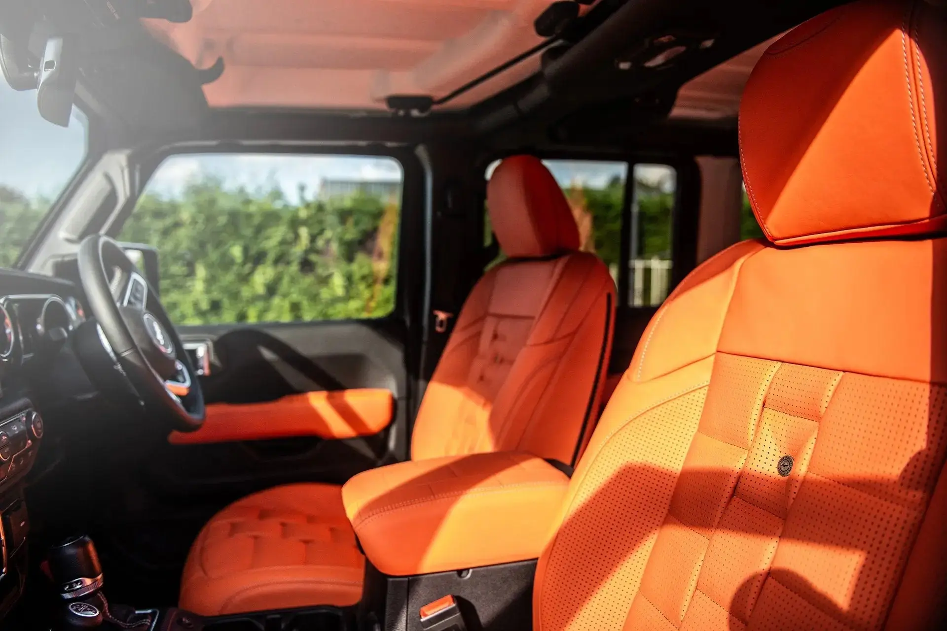 Jeep Wrangler JL (2018 Onwards) 2 Door 3D Modular Leather Interior - Image 13
