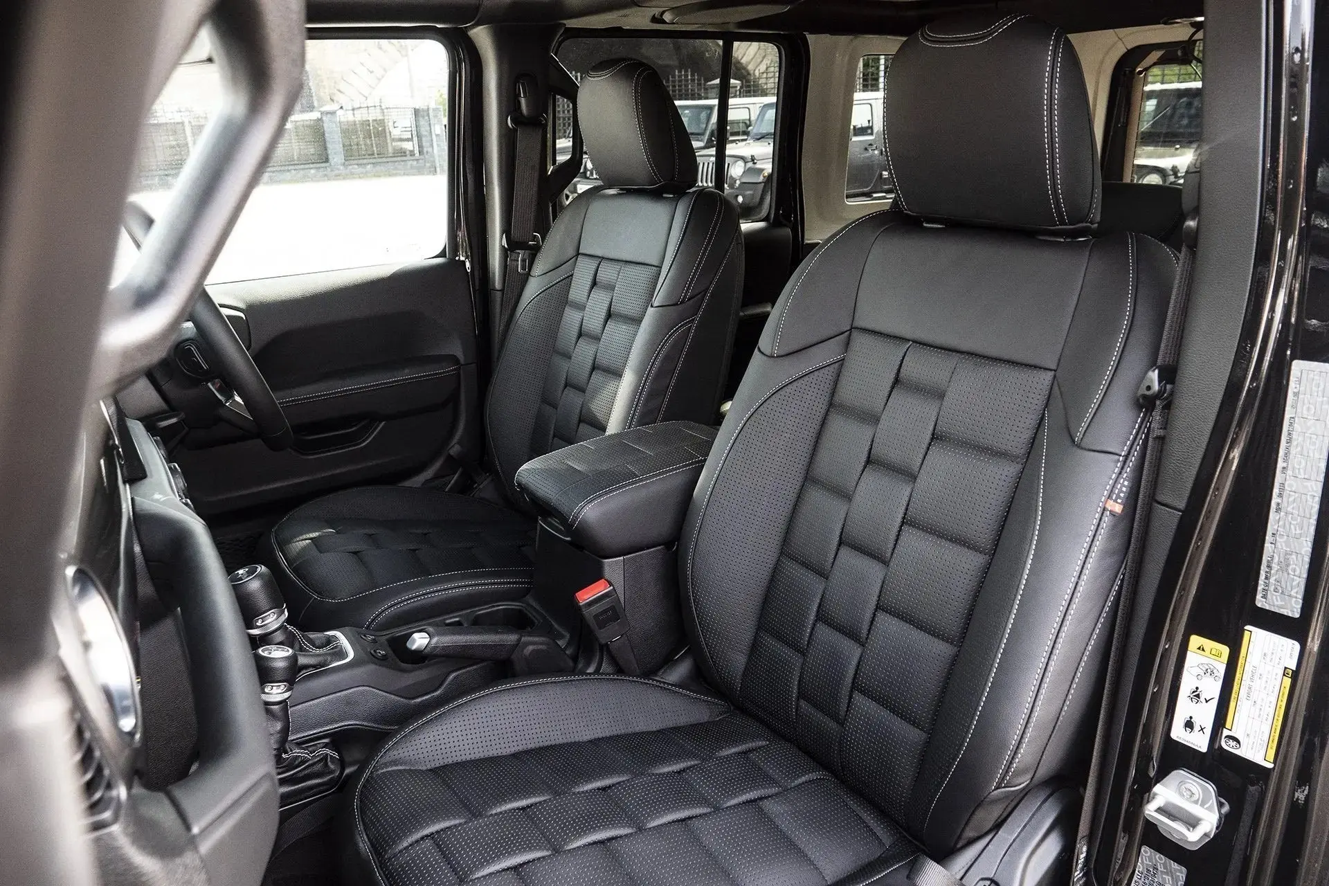 Jeep Wrangler JL (2018 Onwards) 2 Door 3D Modular Leather Interior - Image 18