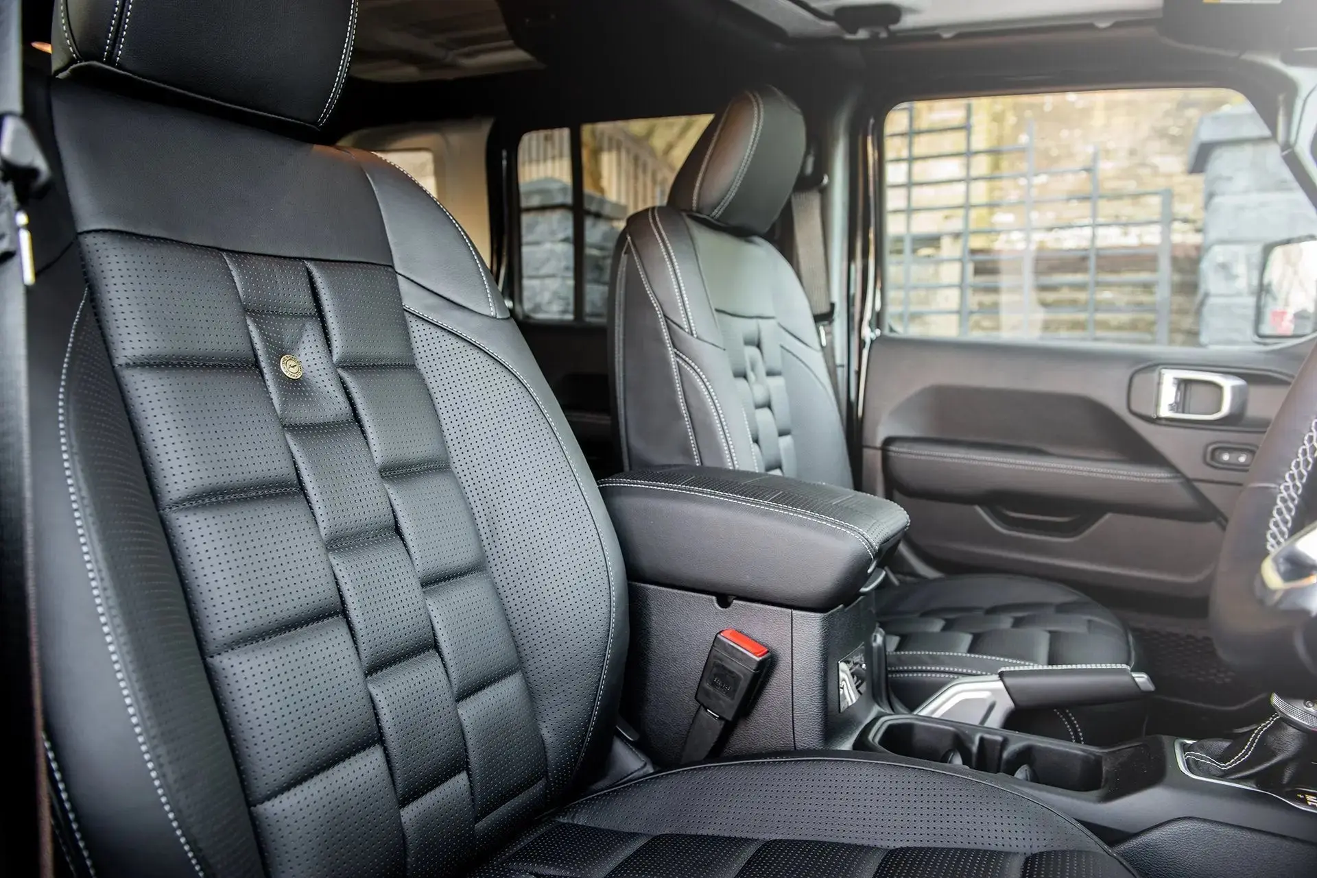 Jeep Wrangler JL (2018 Onwards) 2 Door 3D Modular Leather Interior - Image 25