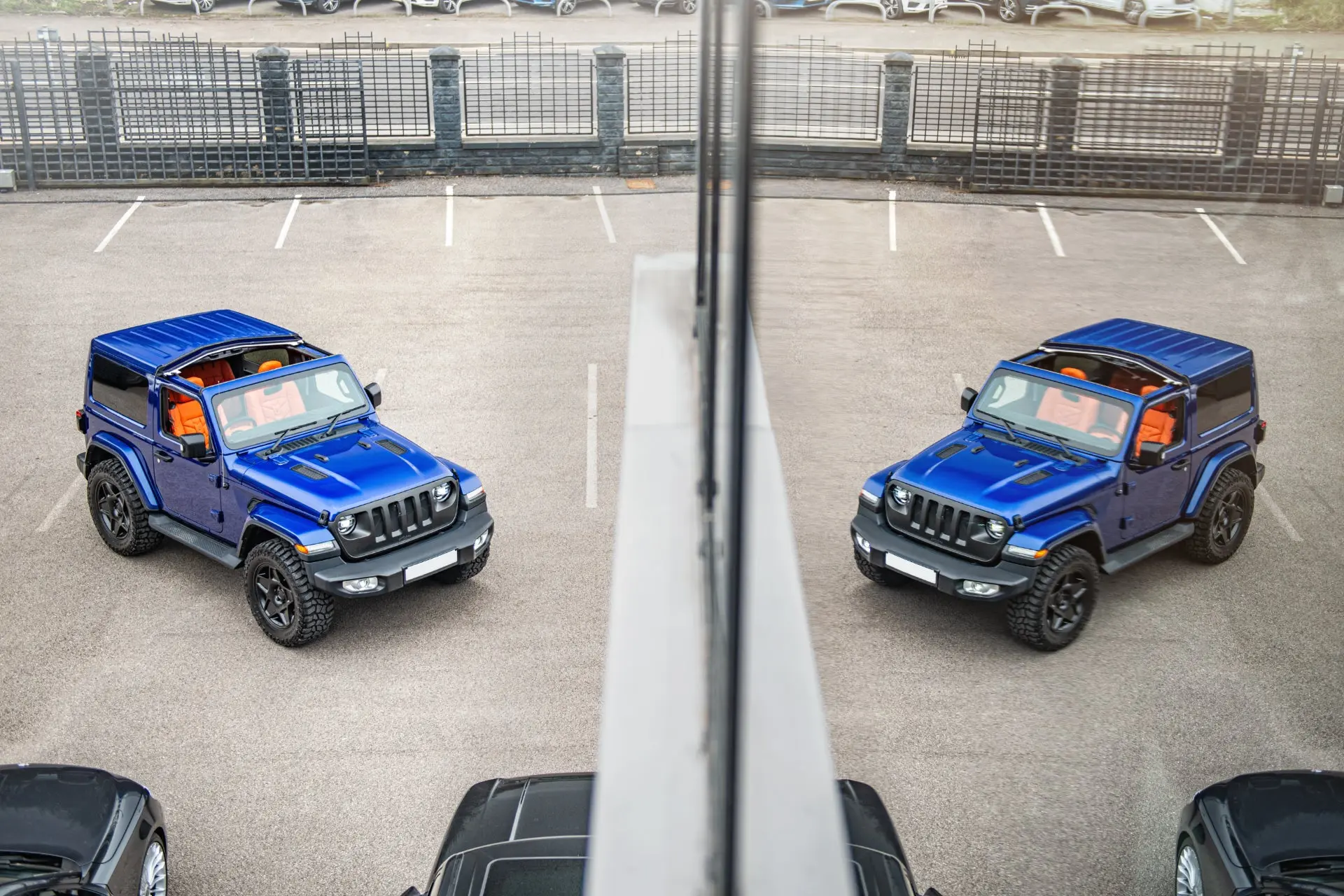 Jeep Wrangler JL 2-Door Herringbone Pattern Leather Interior - Image 11
