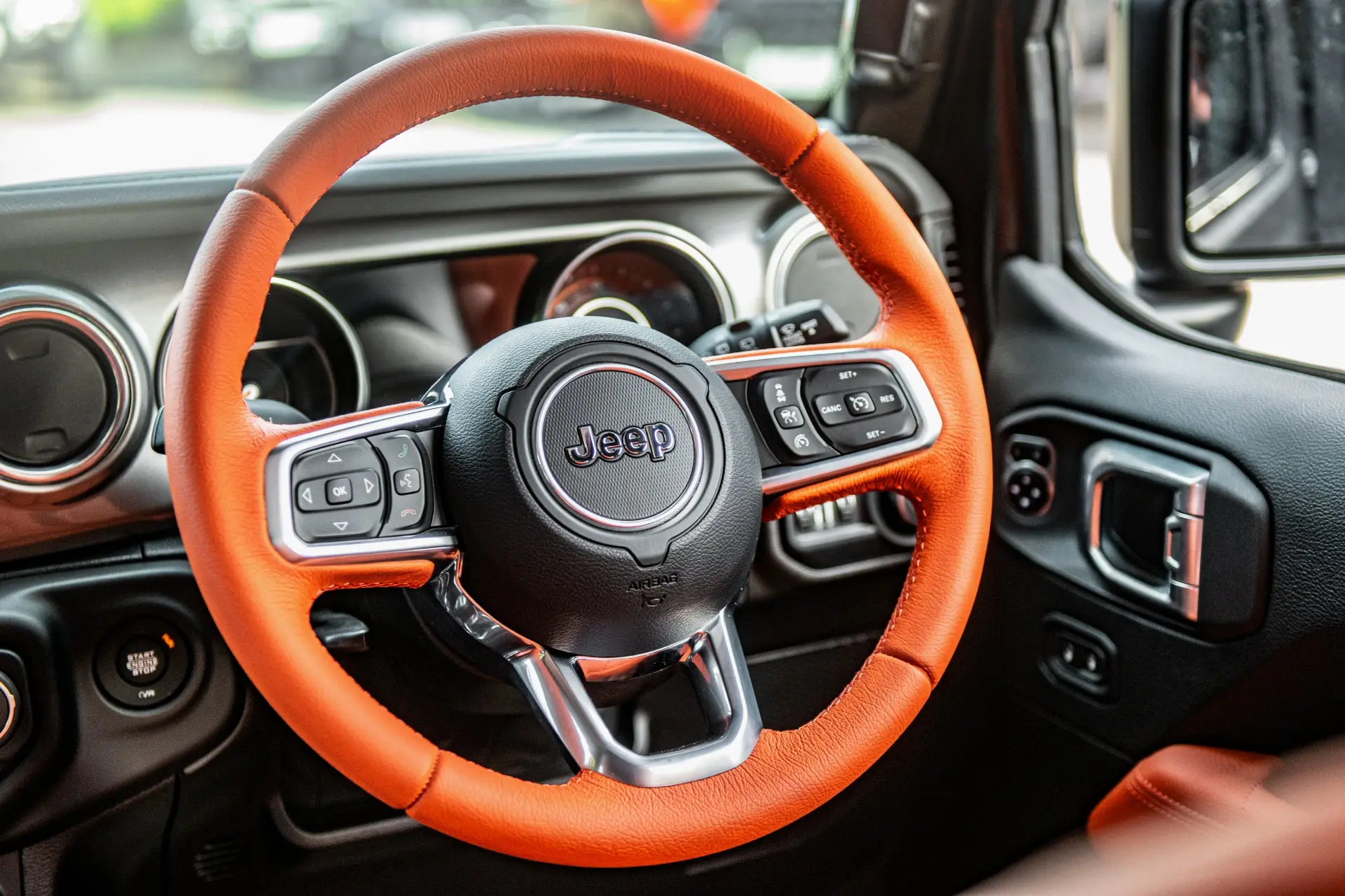 Jeep Wrangler JL 4 Door Herringbone Leather Interior (2018 Onwards) - Image 6