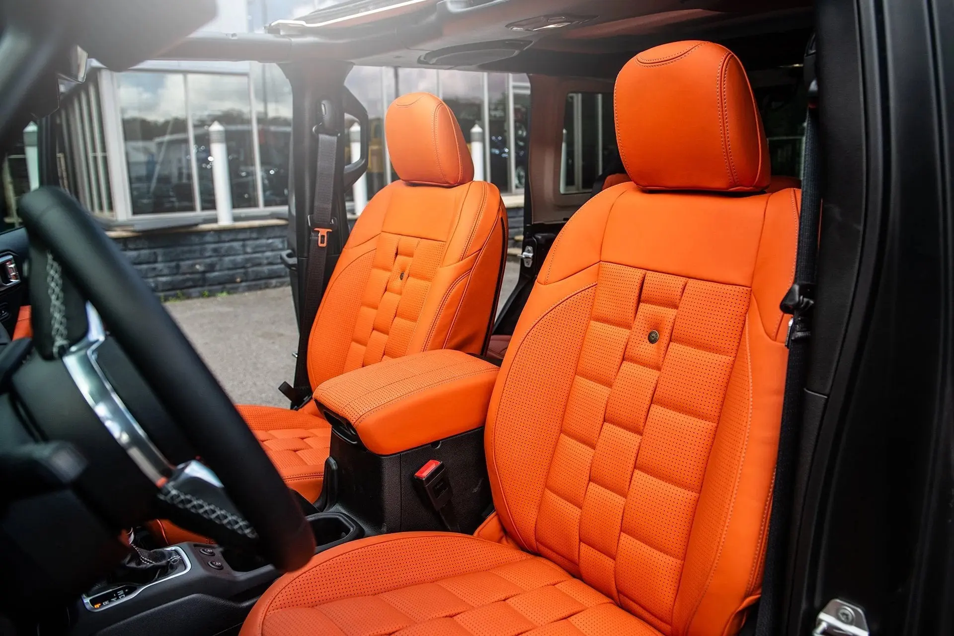 Jeep Wrangler JL (2018 Onwards) 4 Door 3D Modular Leather Interior
