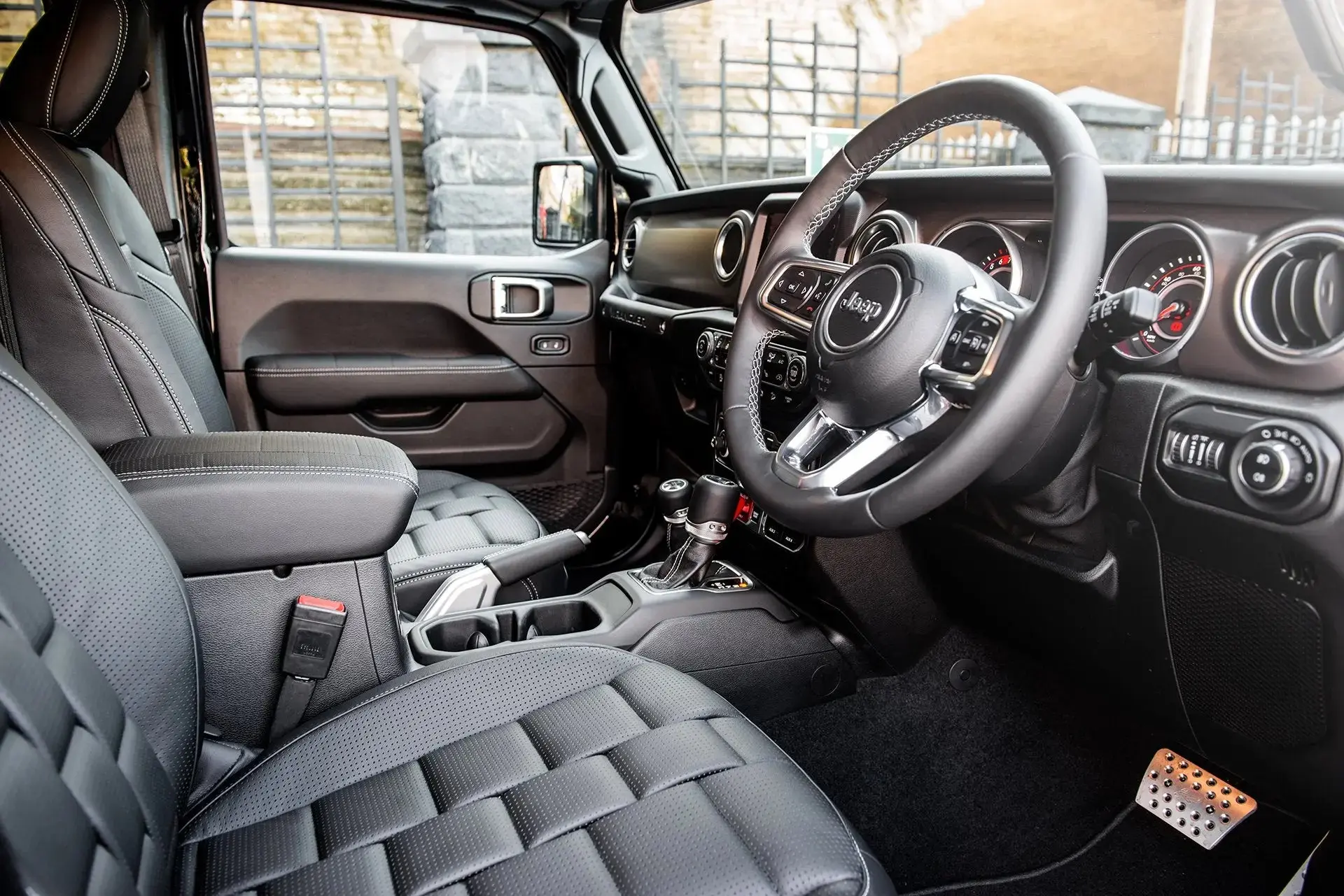 Jeep Wrangler JL (2018 Onwards) 4 Door 3D Modular Leather Interior - Image 27