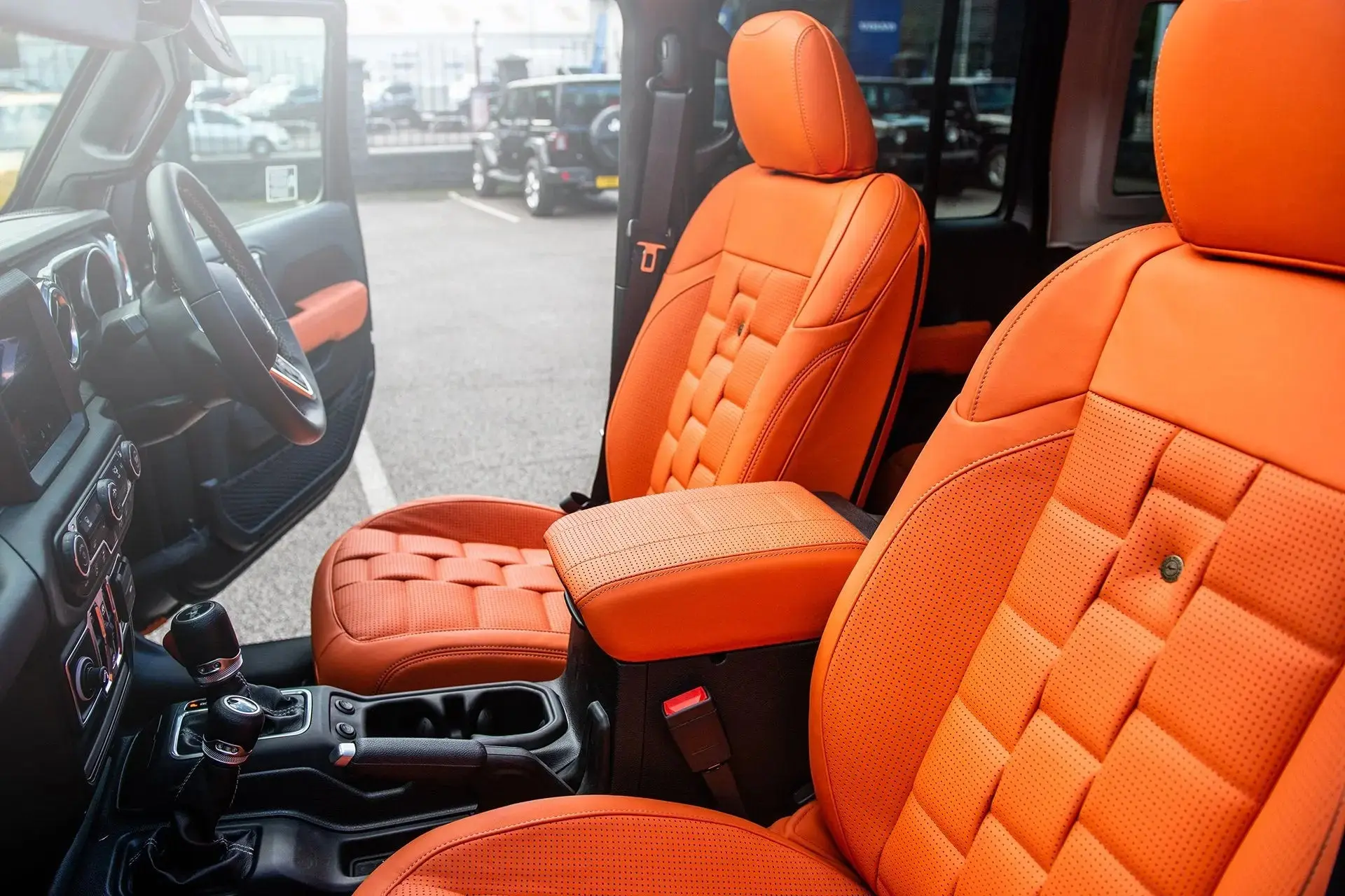 Jeep Wrangler JL (2018 Onwards) 4 Door 3D Modular Leather Interior - Image 3