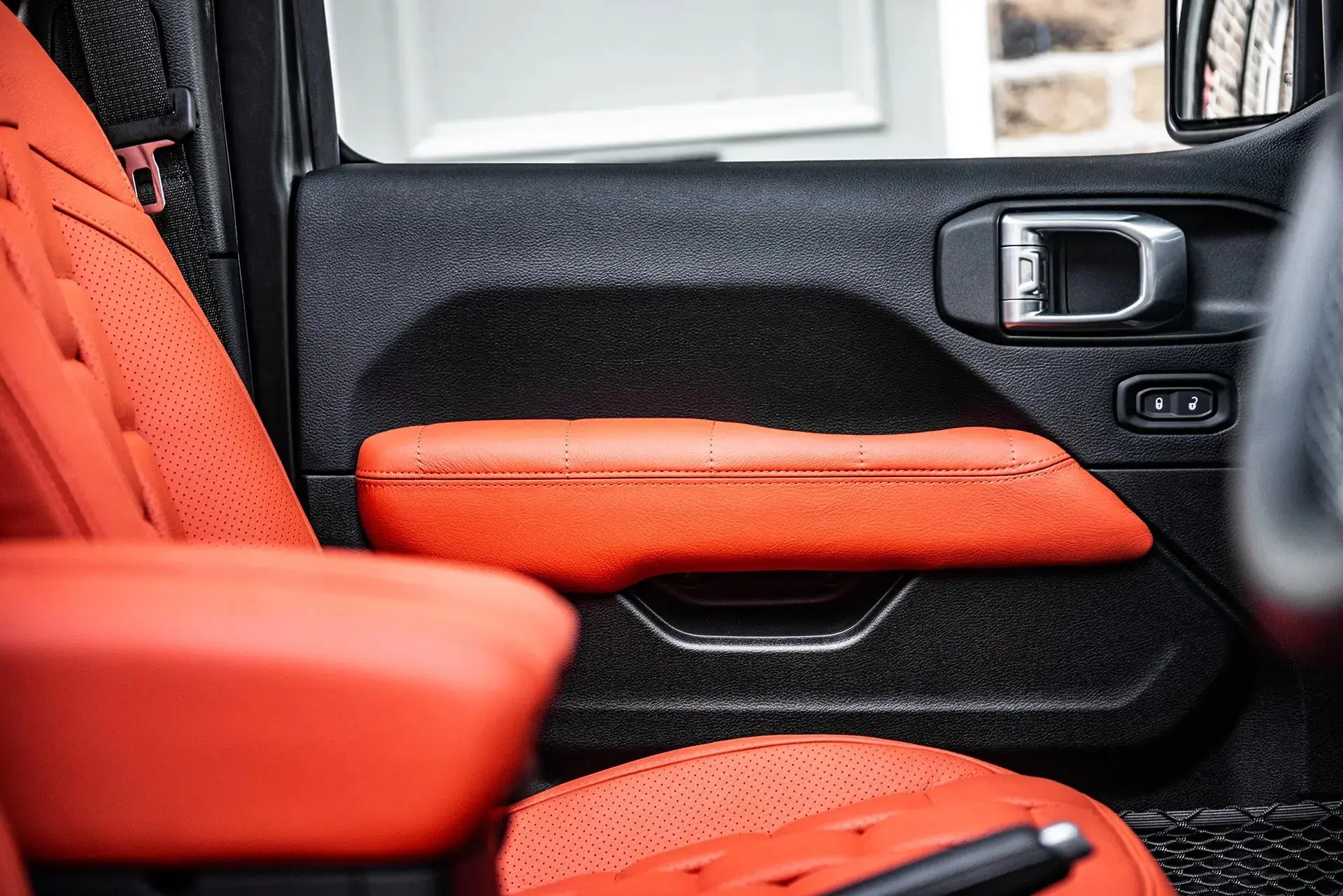 Jeep Wrangler JL (2018 Onwards) 4 Door 3D Modular Leather Interior - Image 35