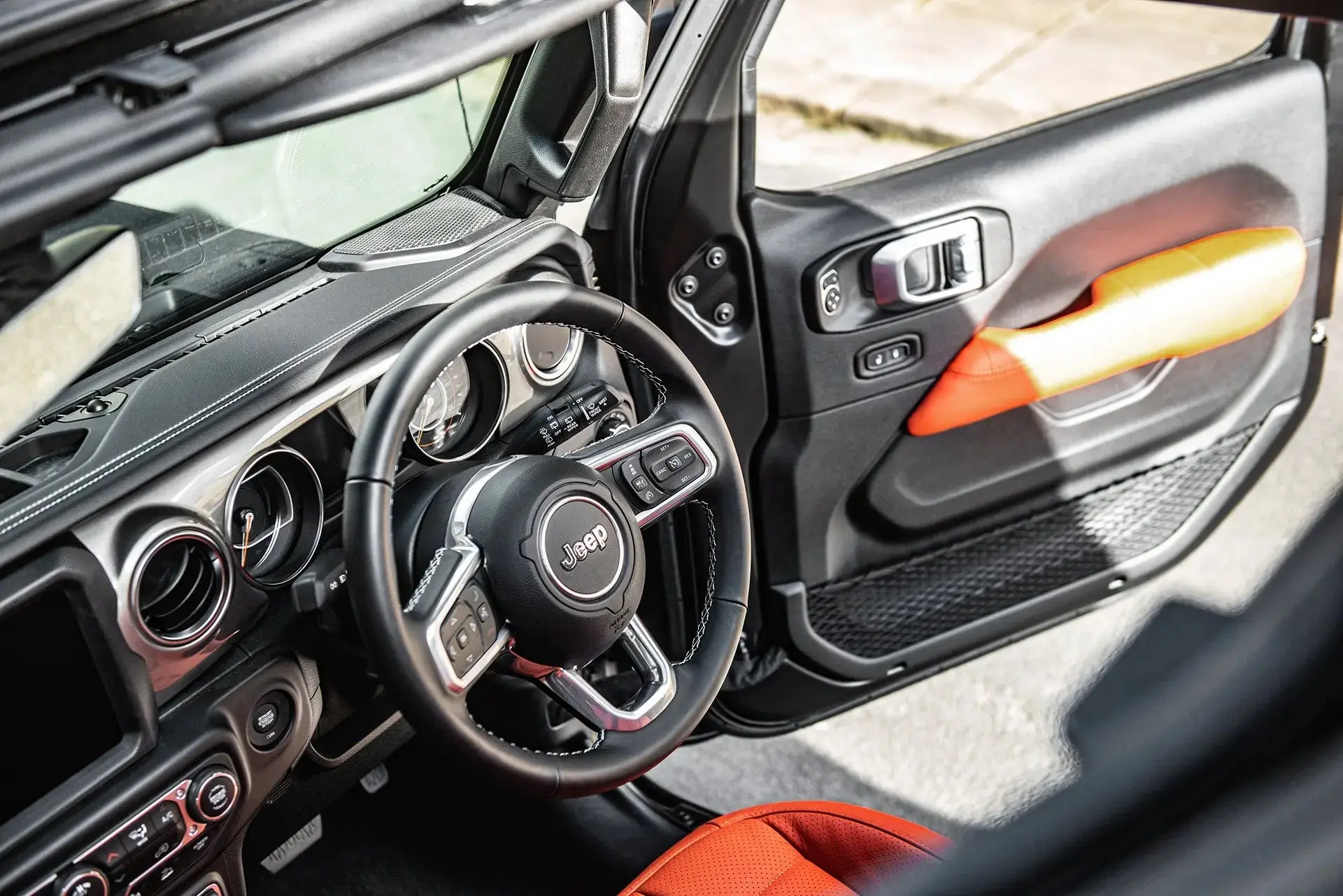 Jeep Wrangler JL (2018 Onwards) 4 Door 3D Modular Leather Interior - Image 45
