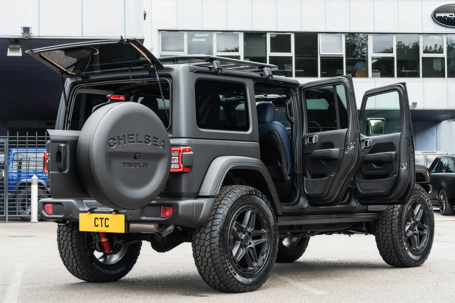 Jeep Wrangler JL (2018 Onwards) Chelsea Truck Company Expedition Hard Spare Wheel Cover - Image 10
