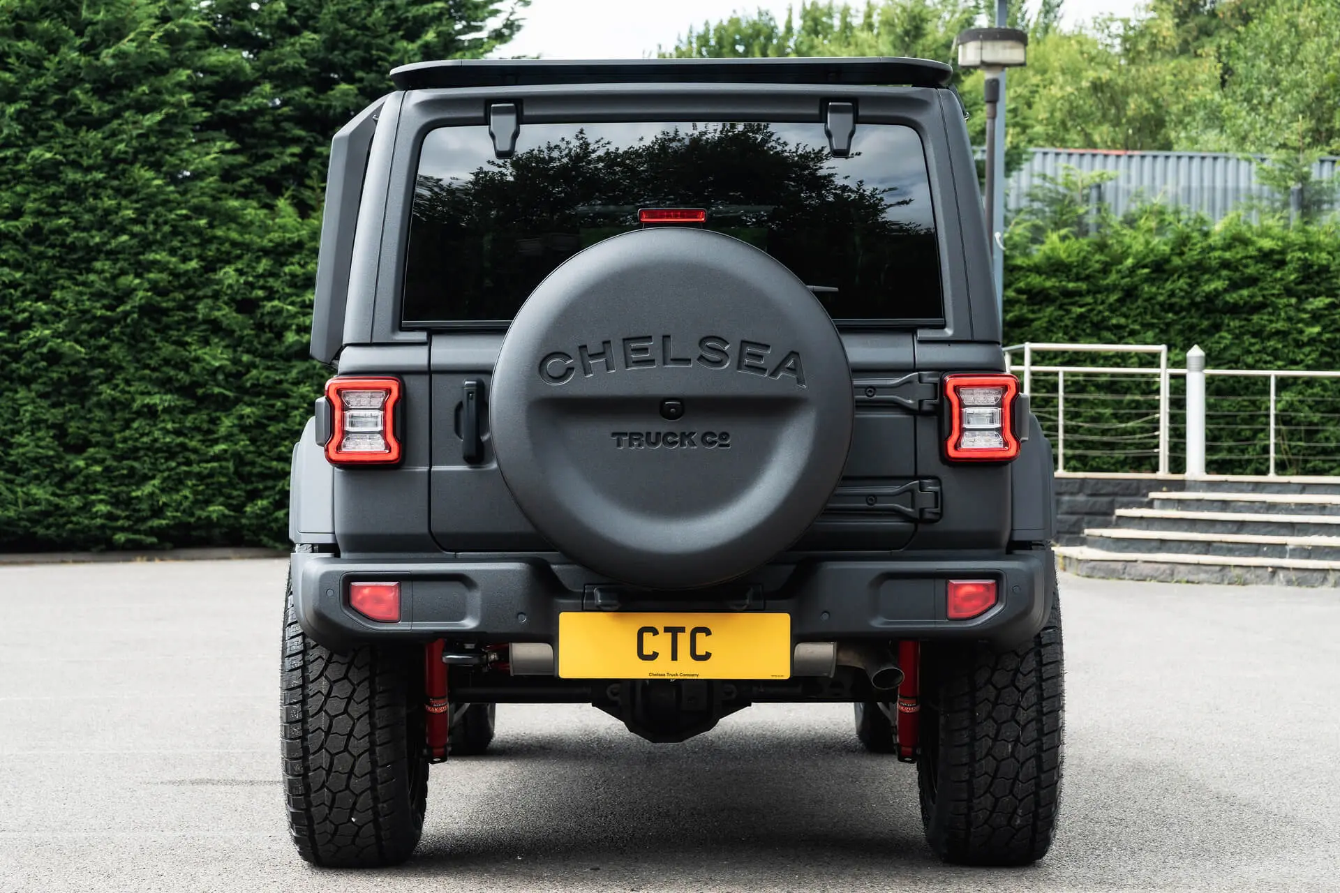 Jeep Wrangler JL (2018 Onwards) Chelsea Truck Company Expedition Hard Spare Wheel Cover - Image 13