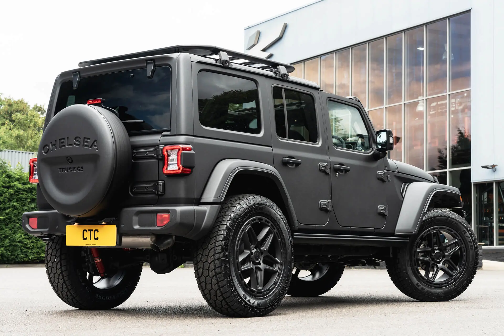 Jeep Wrangler JL (2018 Onwards) Chelsea Truck Company Expedition Hard Spare Wheel Cover - Image 15