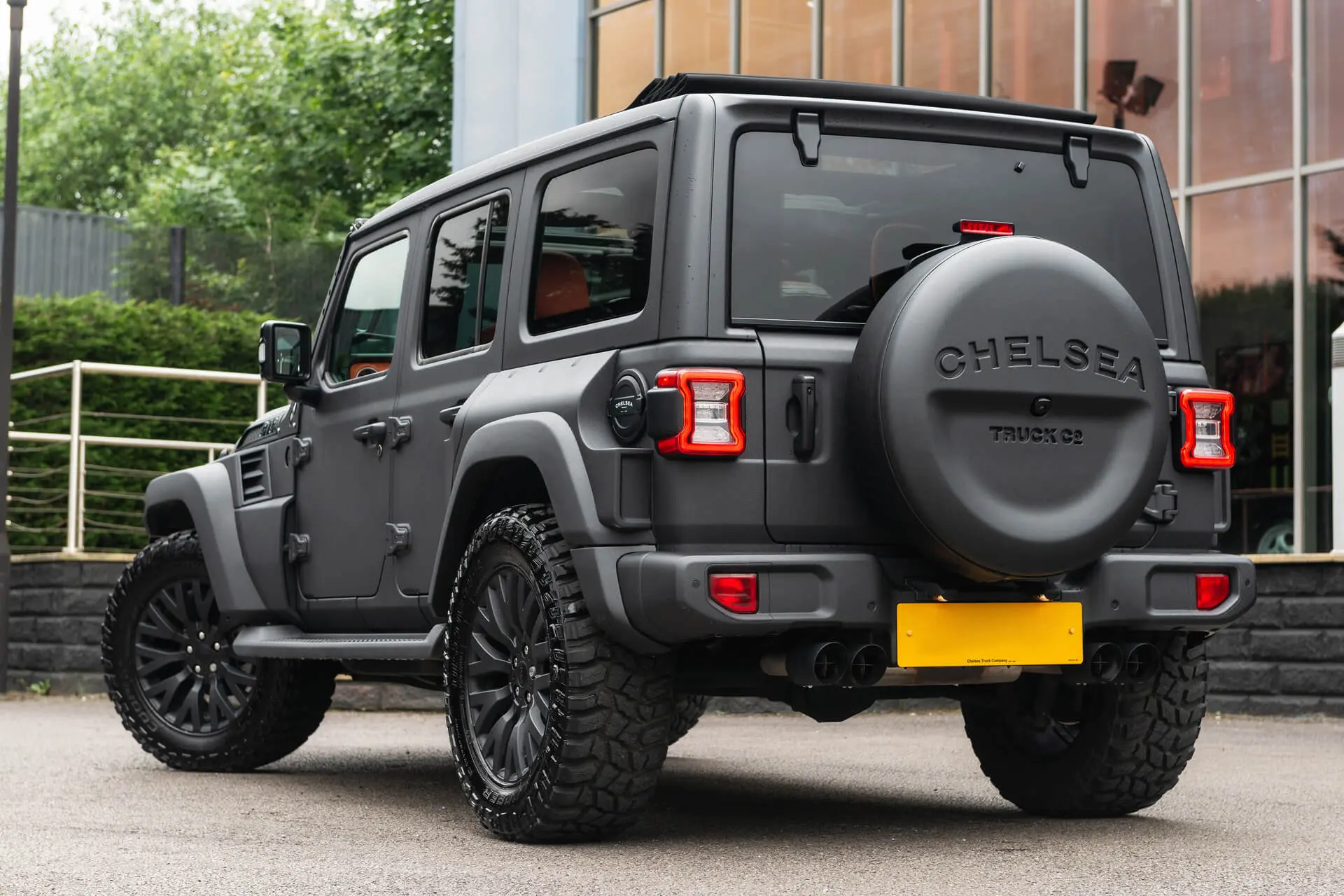 Jeep Wrangler JL (2018 Onwards) Chelsea Truck Company Expedition Hard Spare Wheel Cover - Image 8