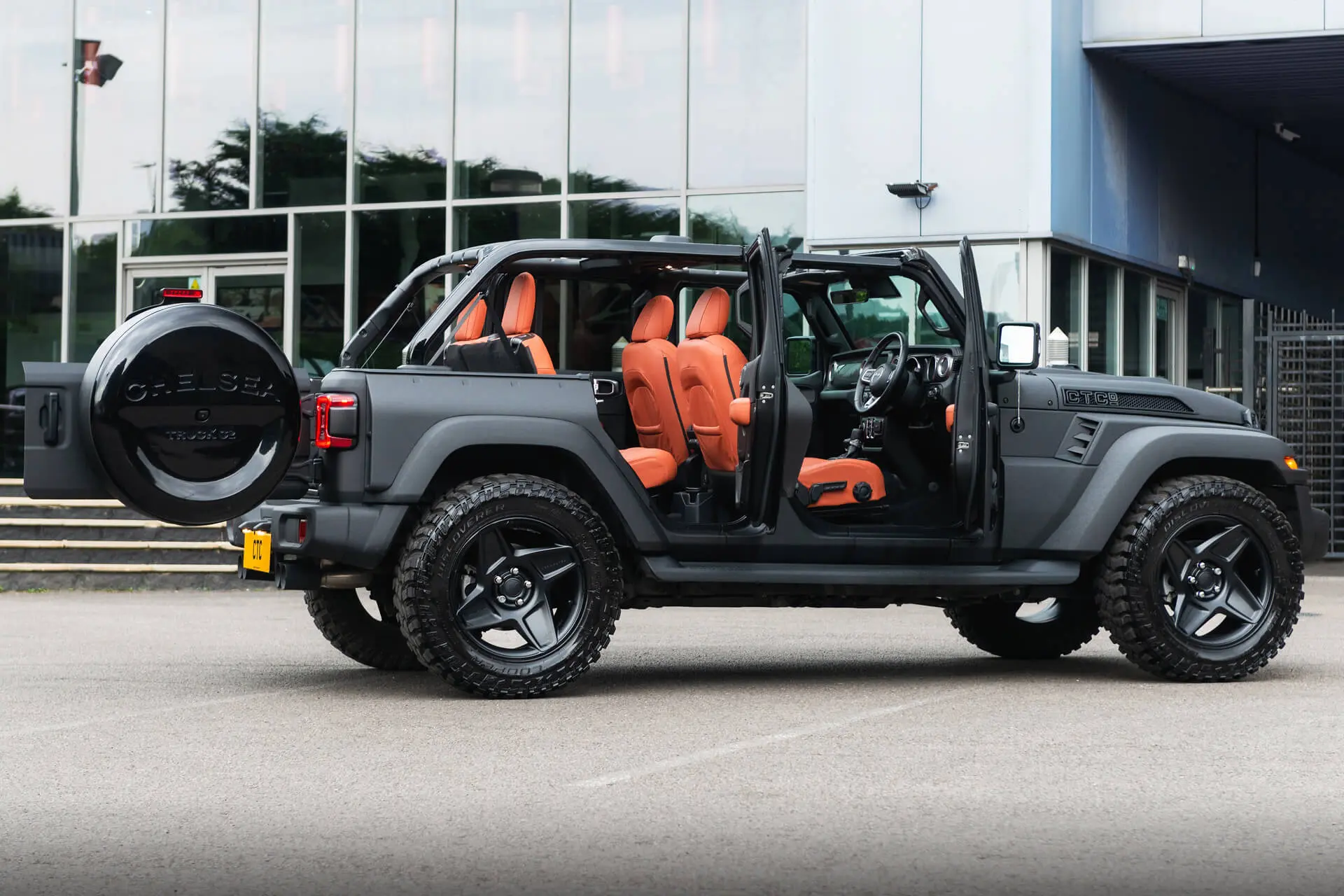 Jeep Wrangler JL (2018 Onwards) Chelsea Truck Company Hard Spare Wheel Cover - Image 14