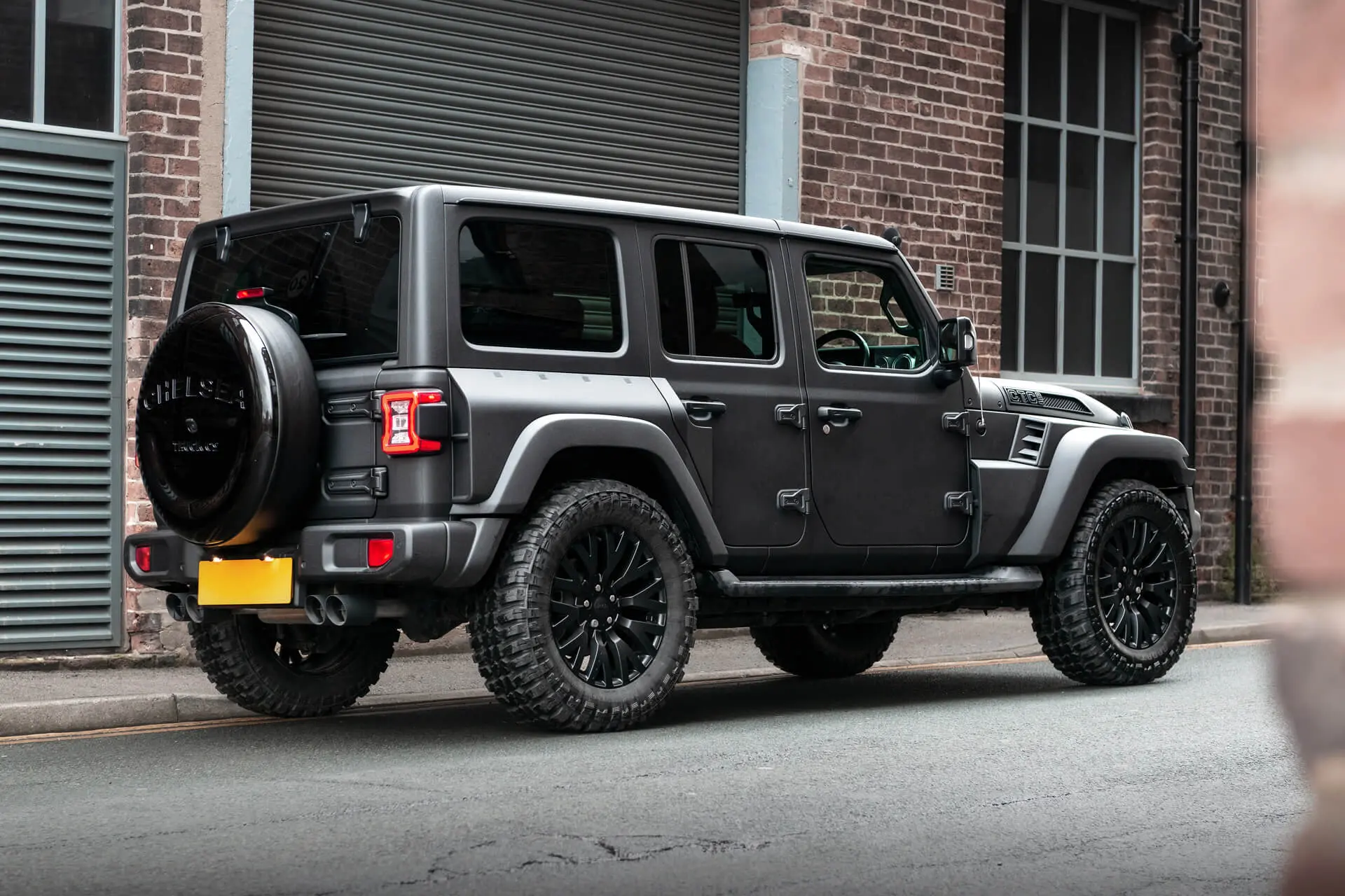 Jeep Wrangler JL (2018 Onwards) Chelsea Truck Company Hard Spare Wheel Cover - Image 15