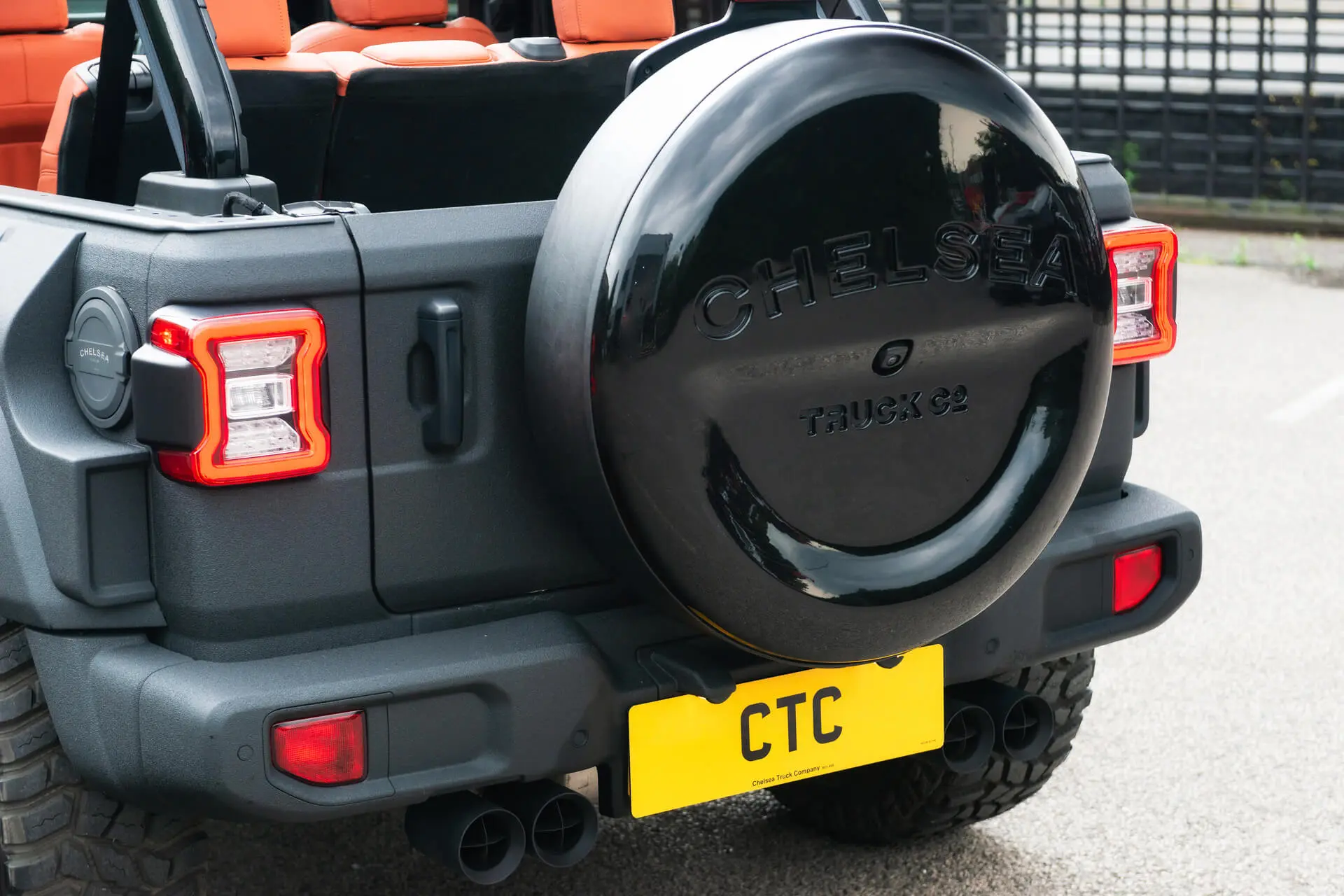 Jeep Wrangler JL (2018 Onwards) Chelsea Truck Company Hard Spare Wheel Cover - Image 17