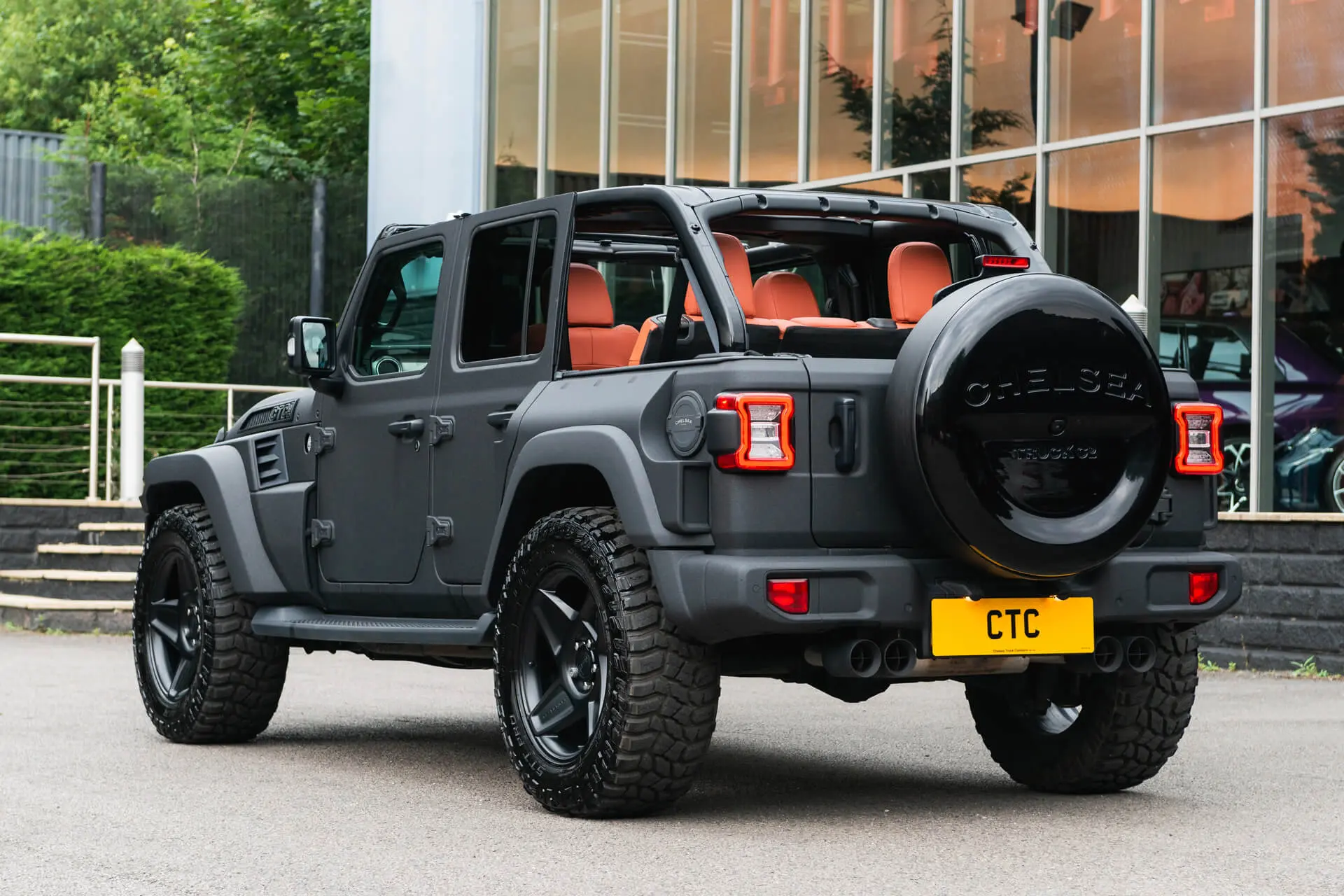 Jeep Wrangler JL (2018 Onwards) Chelsea Truck Company Hard Spare Wheel Cover - Image 4