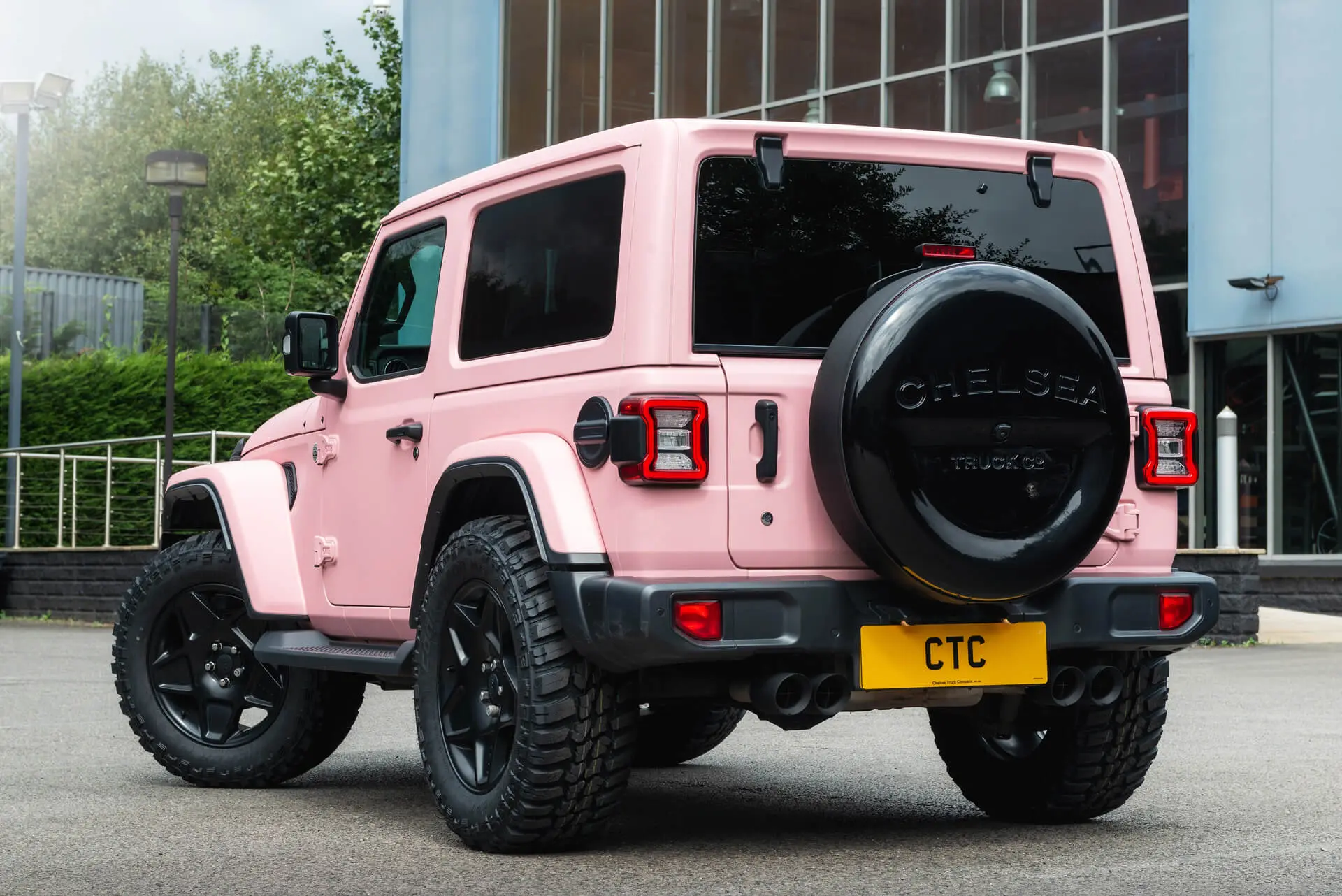 Jeep Wrangler JL (2018 Onwards) Chelsea Truck Company Hard Spare Wheel Cover - Image 7
