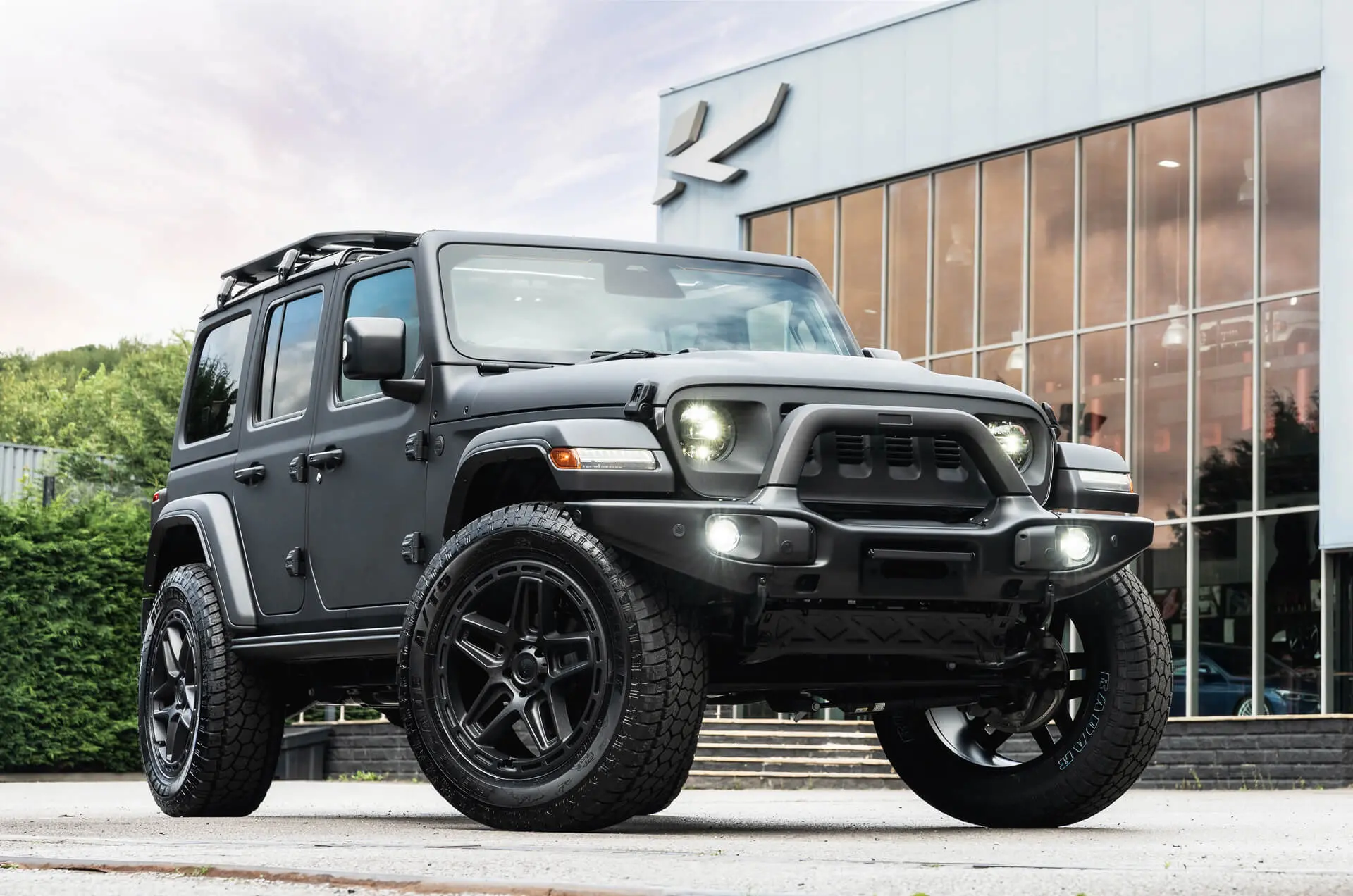 JEEP WRANGLER JL (2018 Onwards) Expedition Front Bumper with Integrated A Bar - Image 18