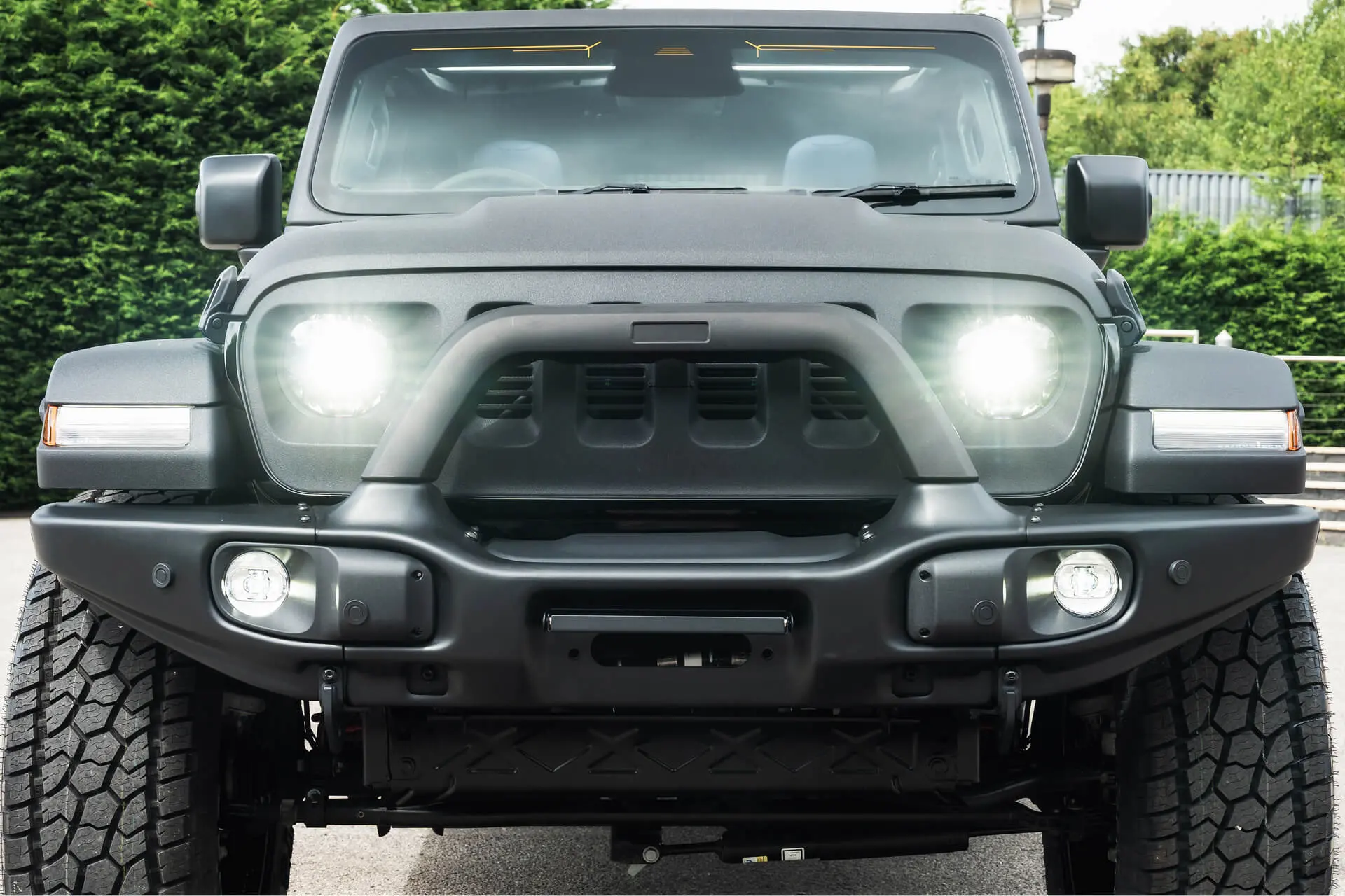 JEEP WRANGLER JL (2018 Onwards) Expedition Front Bumper with Integrated A Bar - Image 23