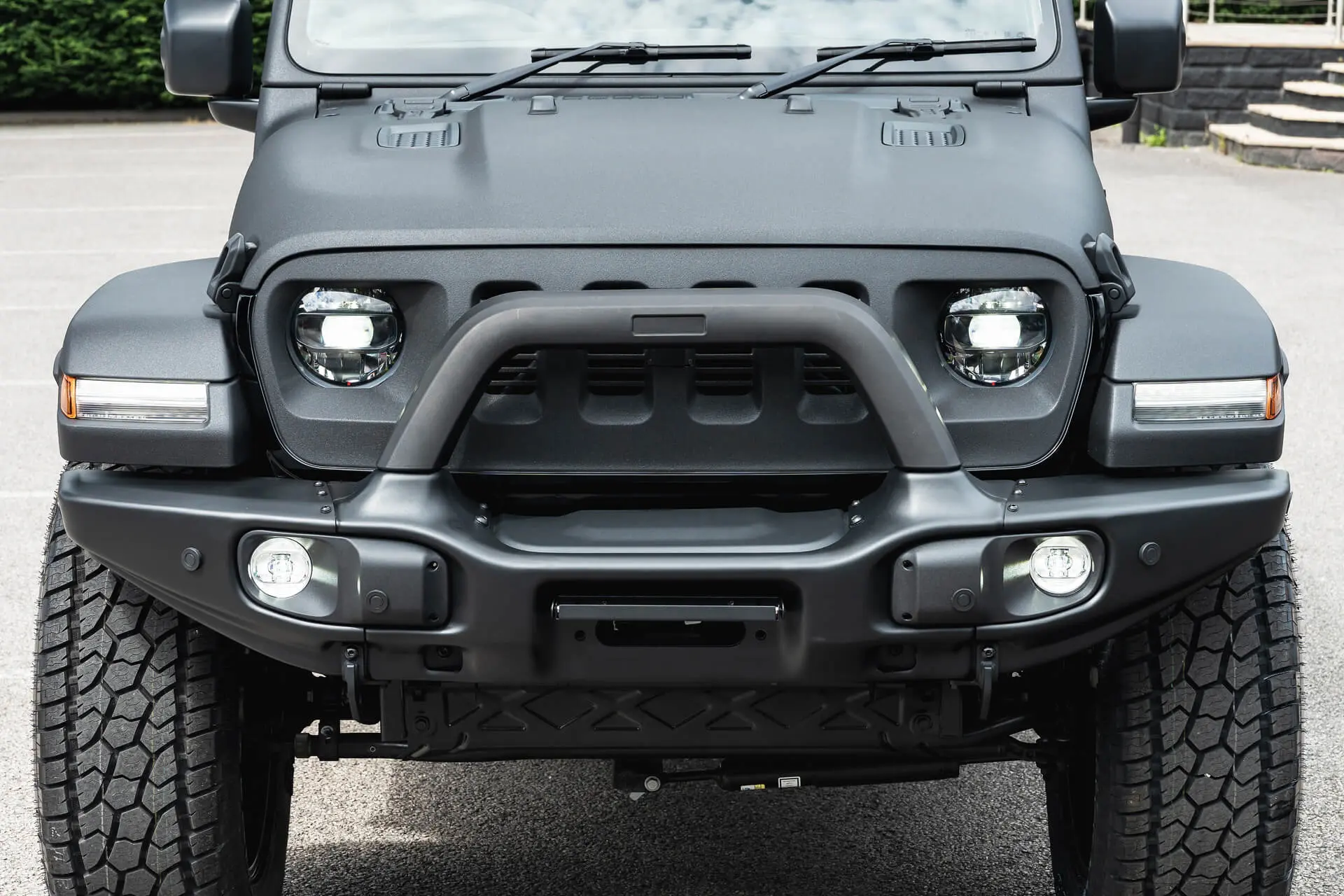 JEEP WRANGLER JL (2018 Onwards) Expedition Front Bumper with Integrated A Bar - Image 24