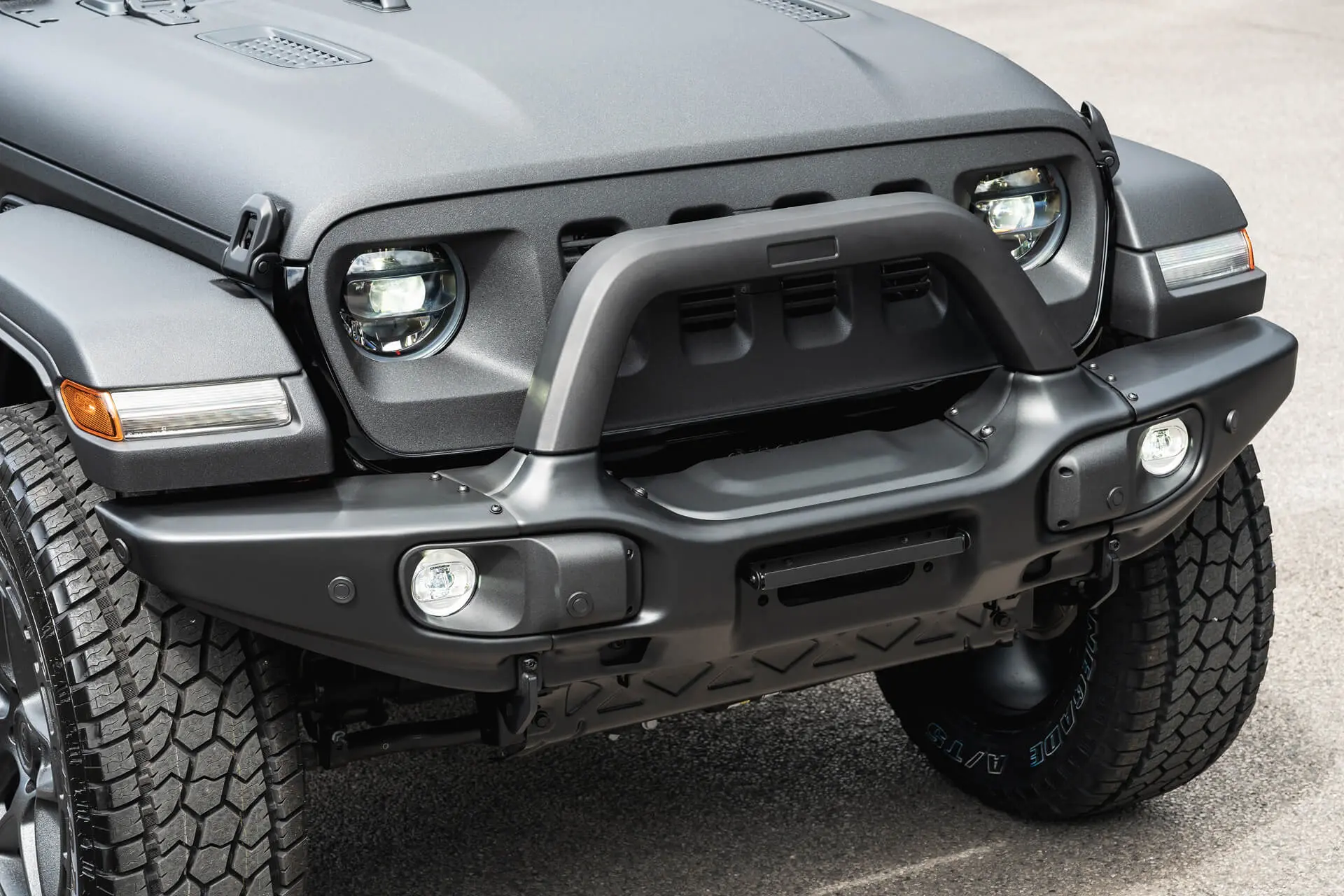 JEEP WRANGLER JL (2018 Onwards) Expedition Front Bumper with Integrated A Bar - Image 26