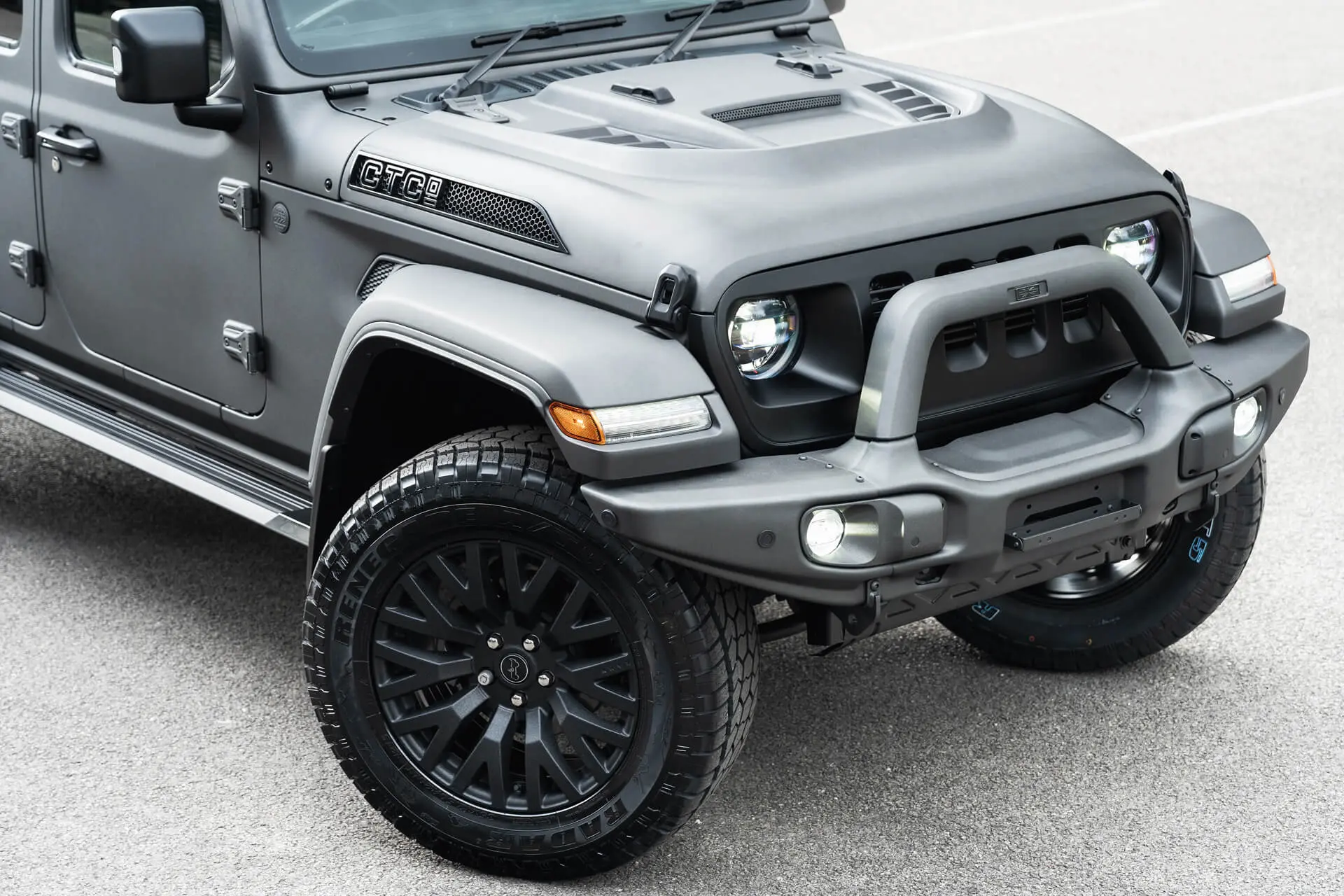 JEEP WRANGLER JL (2018 Onwards) Expedition Front Bumper with Integrated A Bar - Image 4