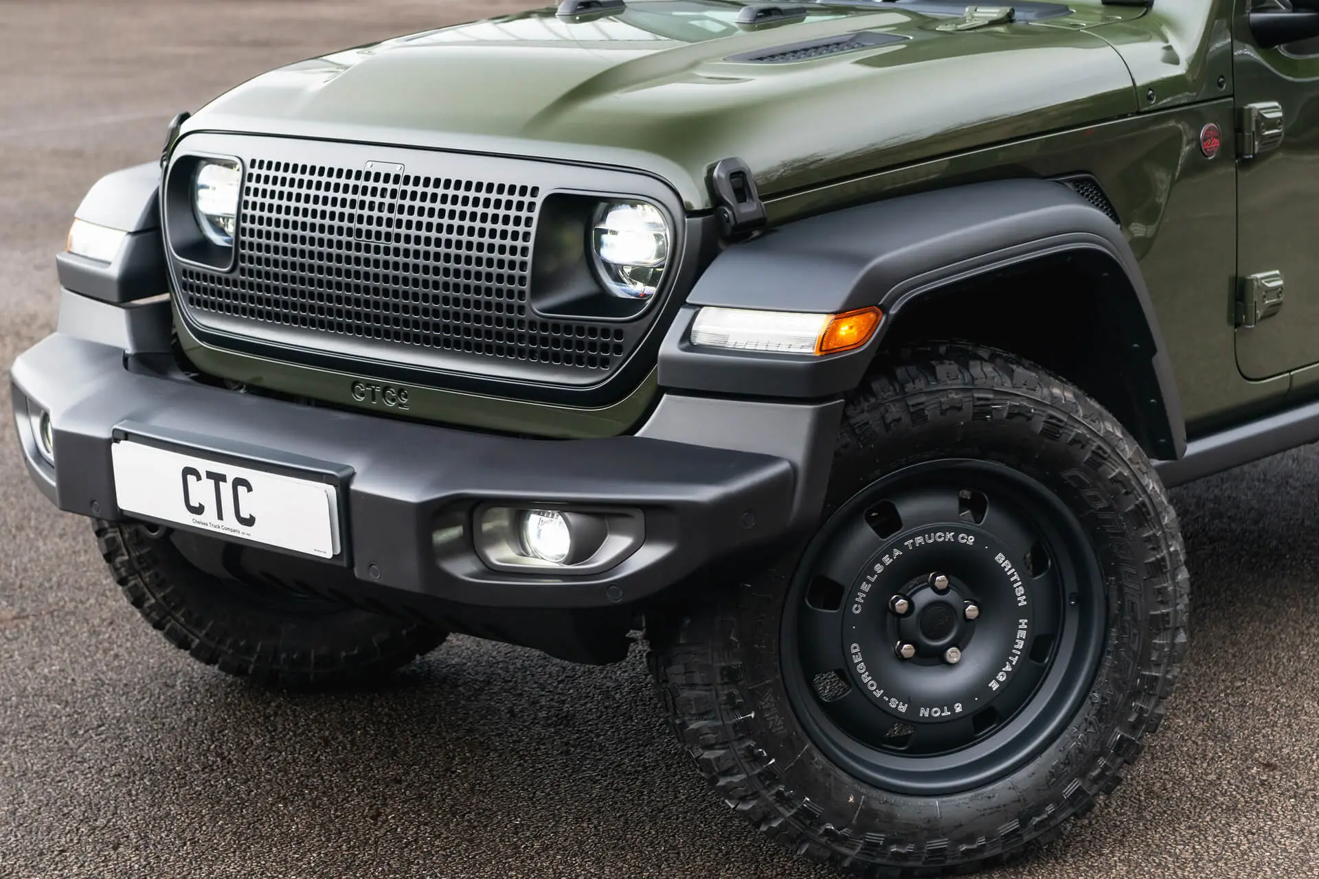JEEP WRANGLER JL (2018 Onwards) Heritage Lattice Front Grille - Image 10