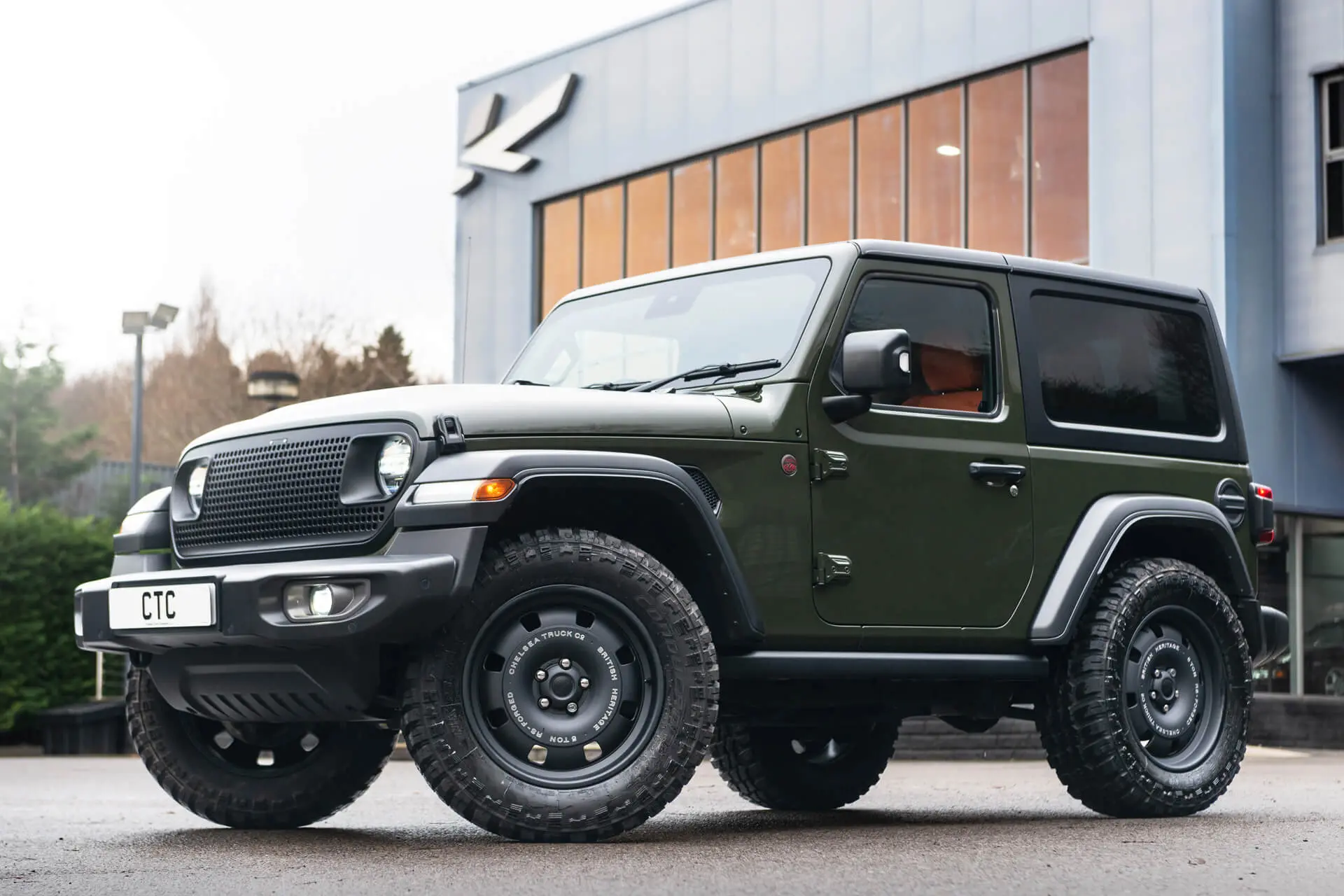 JEEP WRANGLER JL (2018 Onwards) Heritage Lattice Front Grille - Image 16