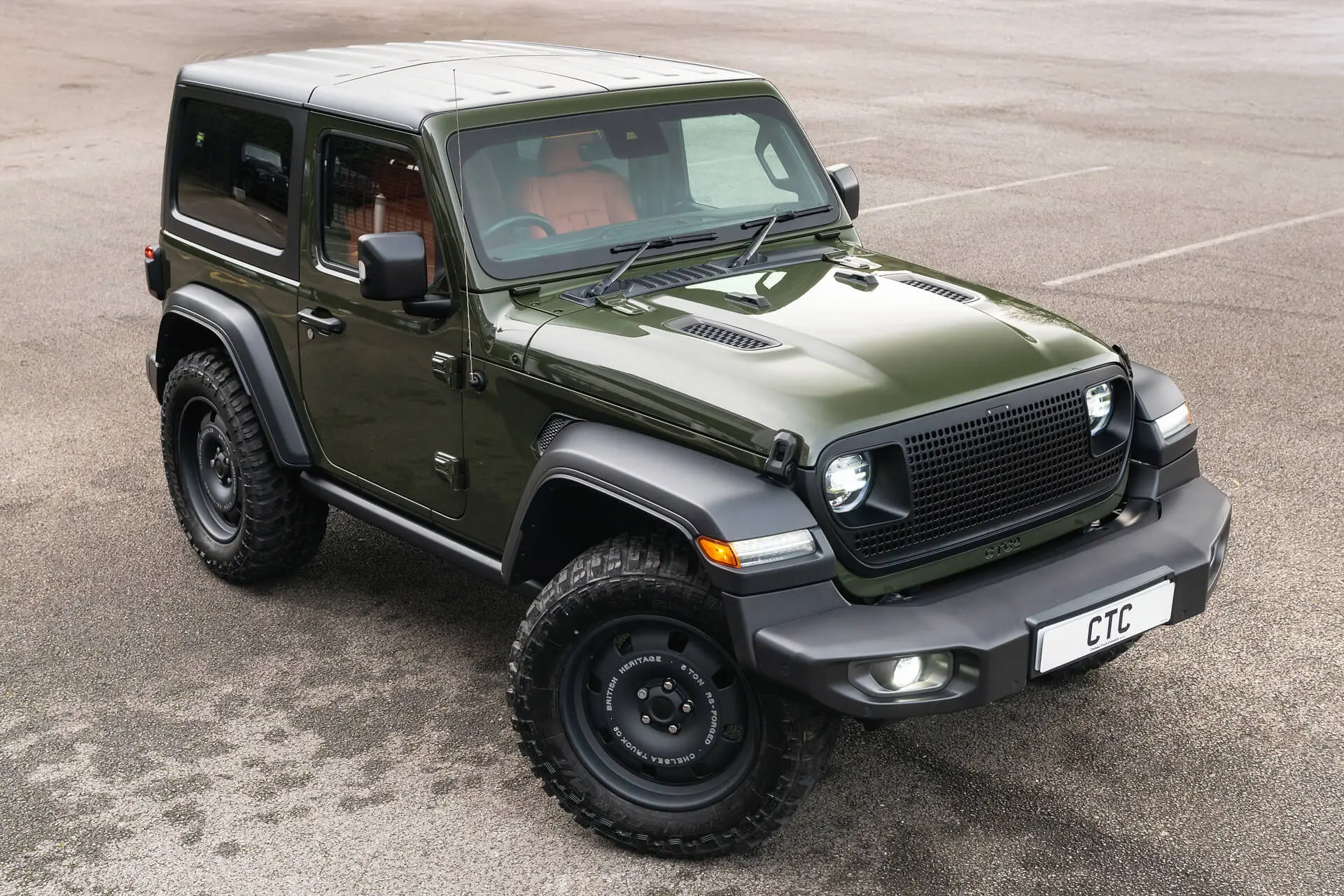 JEEP WRANGLER JL (2018 Onwards) Heritage Lattice Front Grille - Image 17