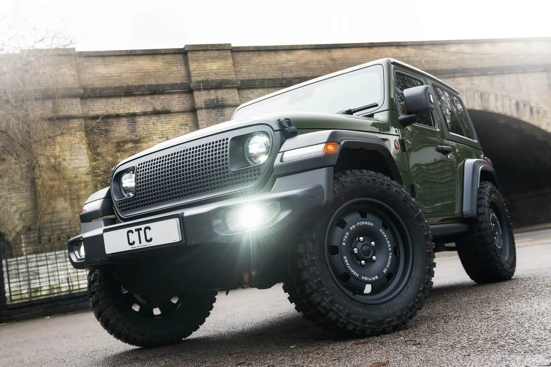 JEEP WRANGLER JL (2018 Onwards) Heritage Lattice Front Grille - Image 8