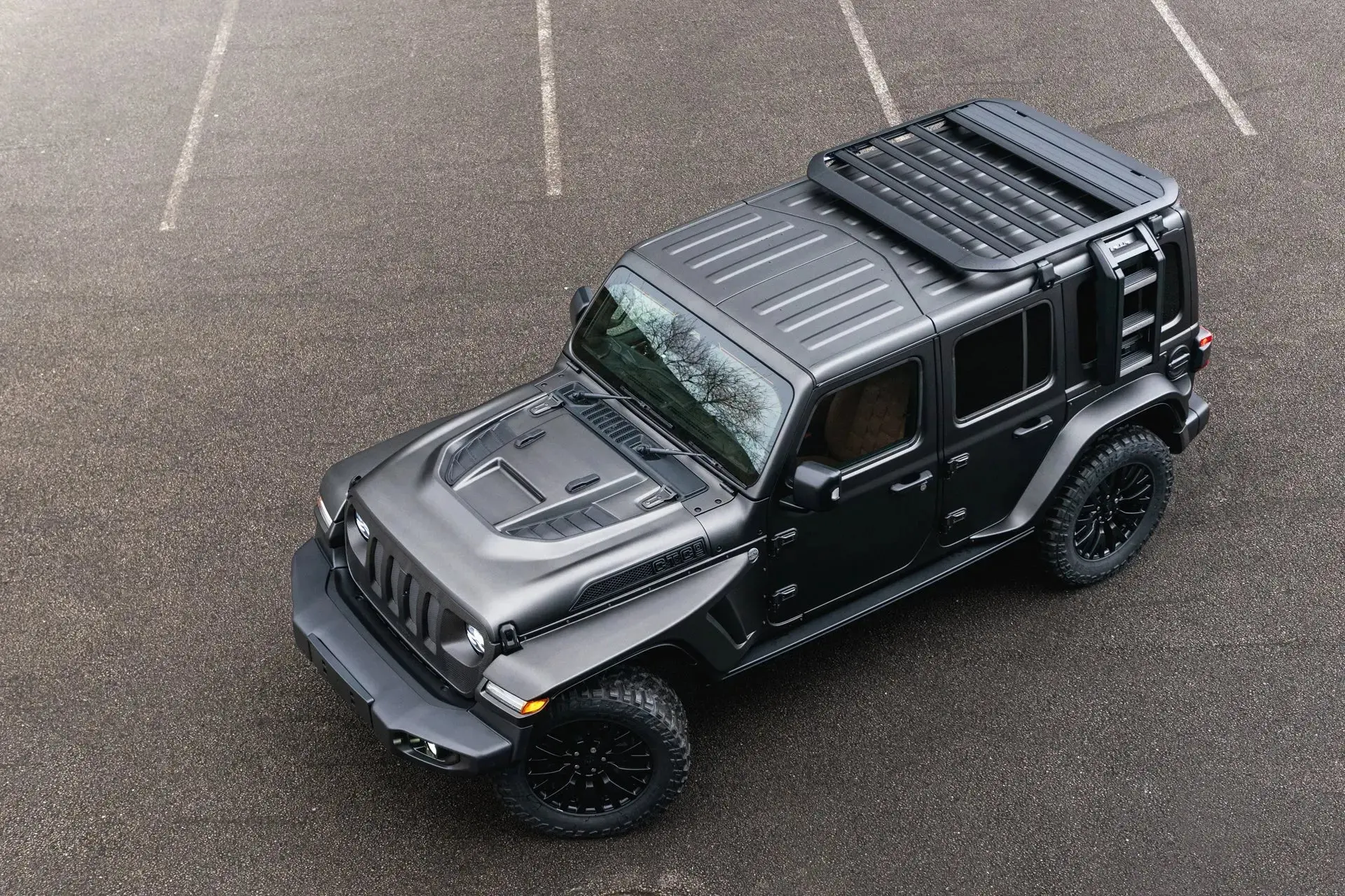 JEEP WRANGLER JL (2018 Onwards) Iron Man Vented Bonnet - Image 3