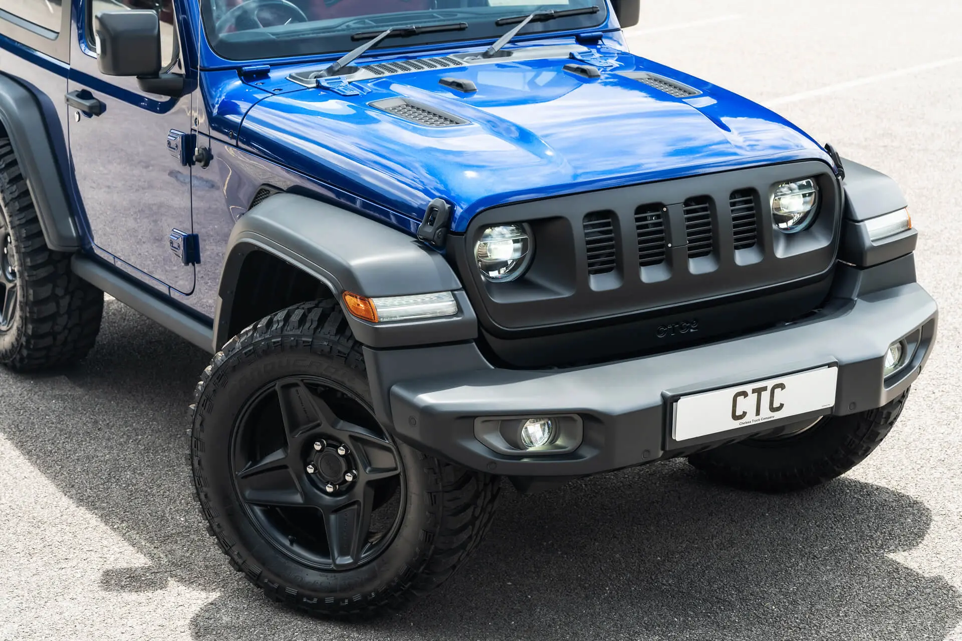 JEEP WRANGLER JL (2018 Onwards) SLIMLINE 4 SLOT FRONT GRILLE - Image 26