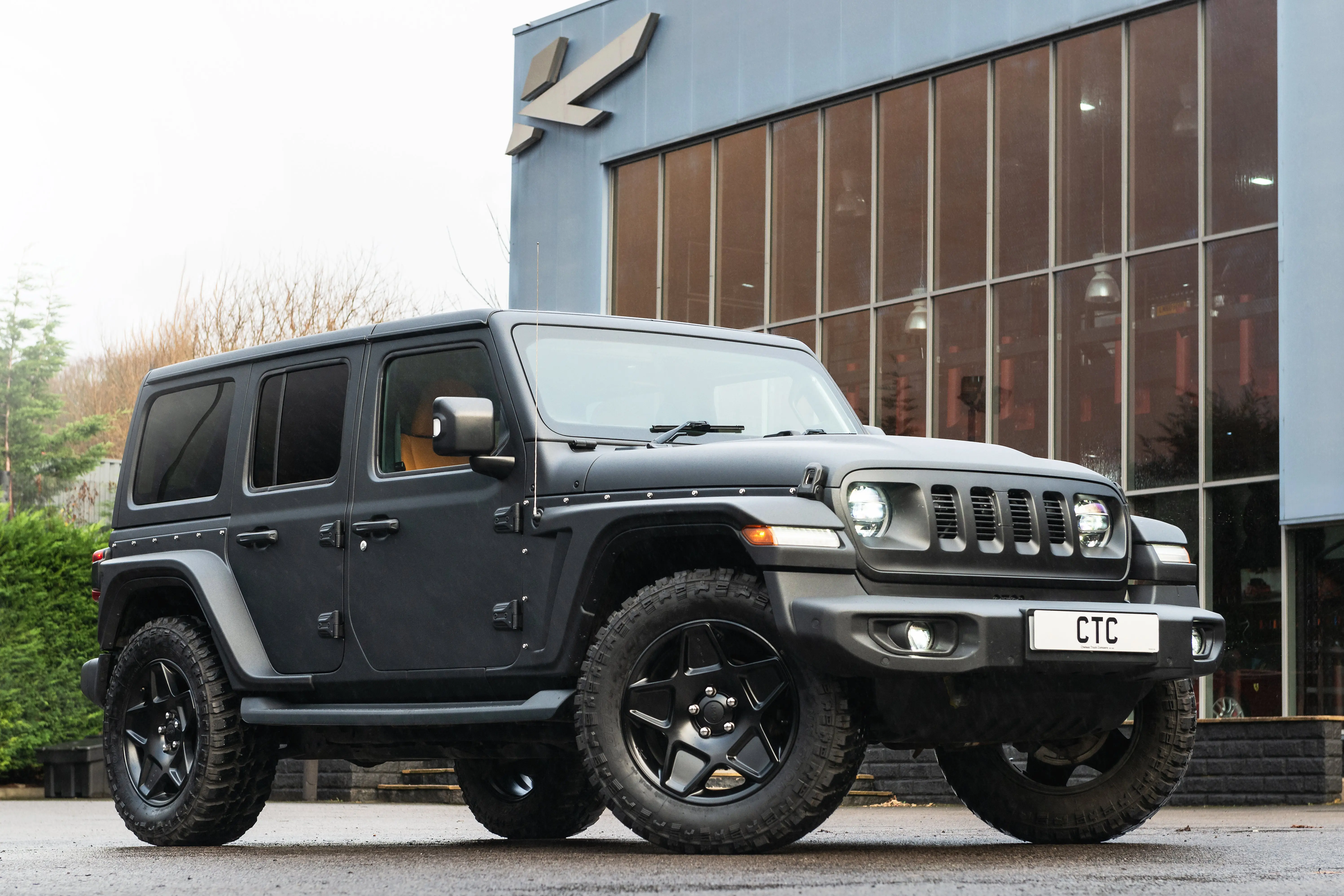 JEEP WRANGLER JL (2018 Onwards) SLIMLINE 4 SLOT FRONT GRILLE - Image 38