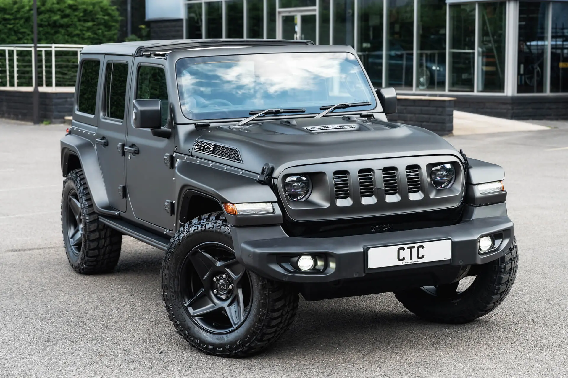 JEEP WRANGLER JL (2018 Onwards) SLIMLINE 4 SLOT FRONT GRILLE - Image 5