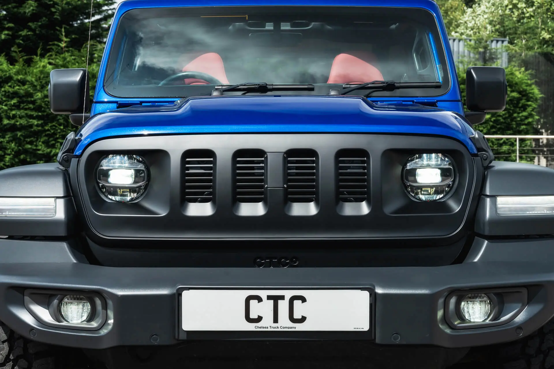 JEEP WRANGLER JL (2018 Onwards) SLIMLINE 4 SLOT FRONT GRILLE - Image 6