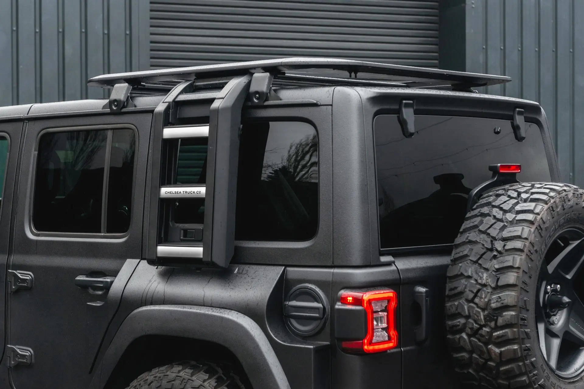 JEEP WRANGLER JL (2018 Onwards) Expedition Roof Rack and Side Ladder