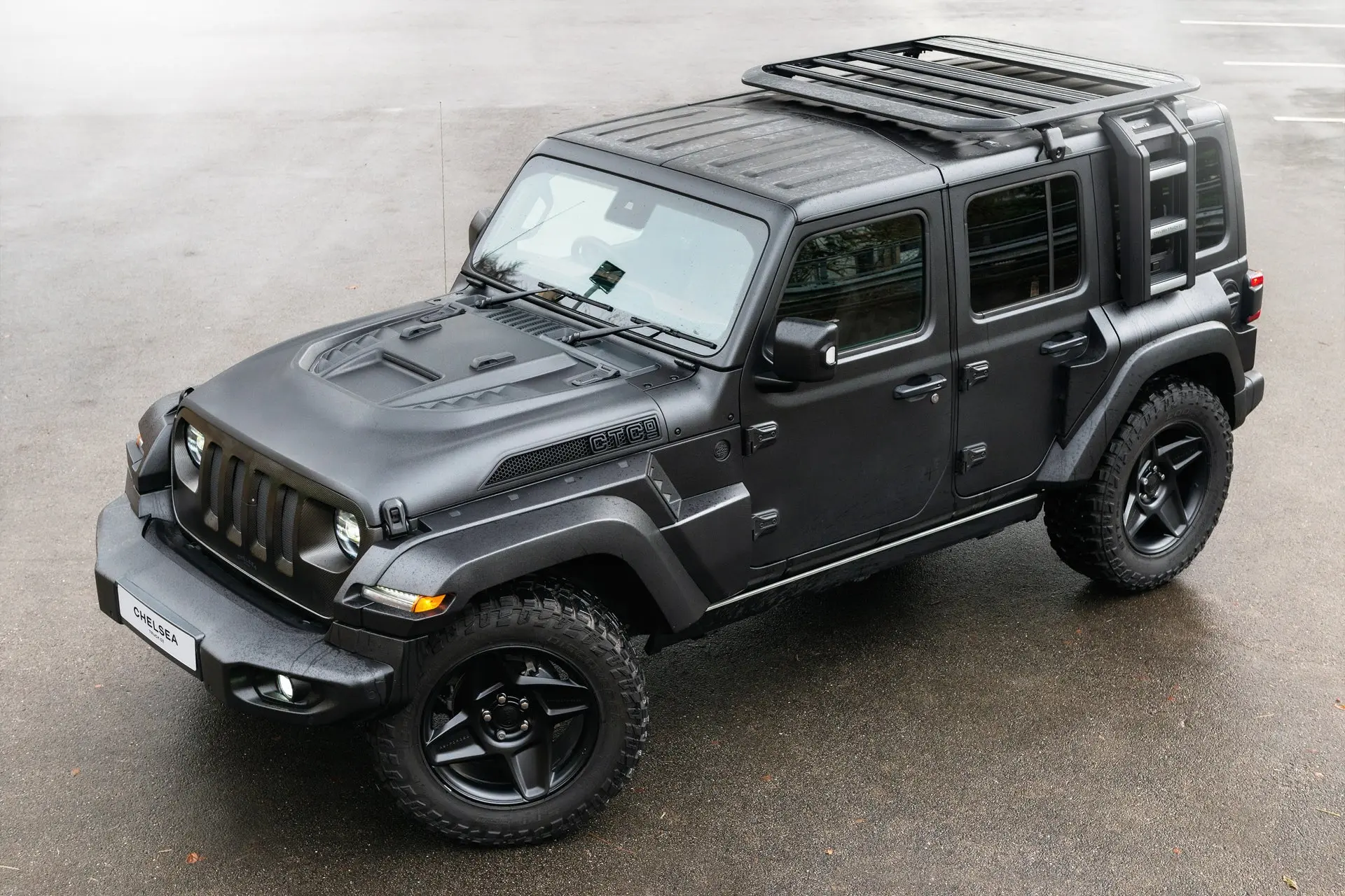 JEEP WRANGLER JL (2018 Onwards) Expedition Roof Rack and Side Ladder - Image 10