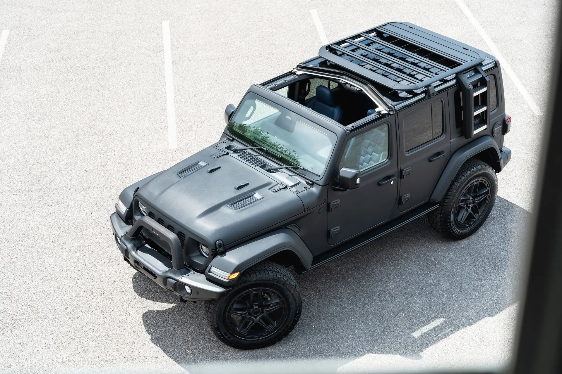 JEEP WRANGLER JL (2018 Onwards) Expedition Roof Rack and Side Ladder - Image 13