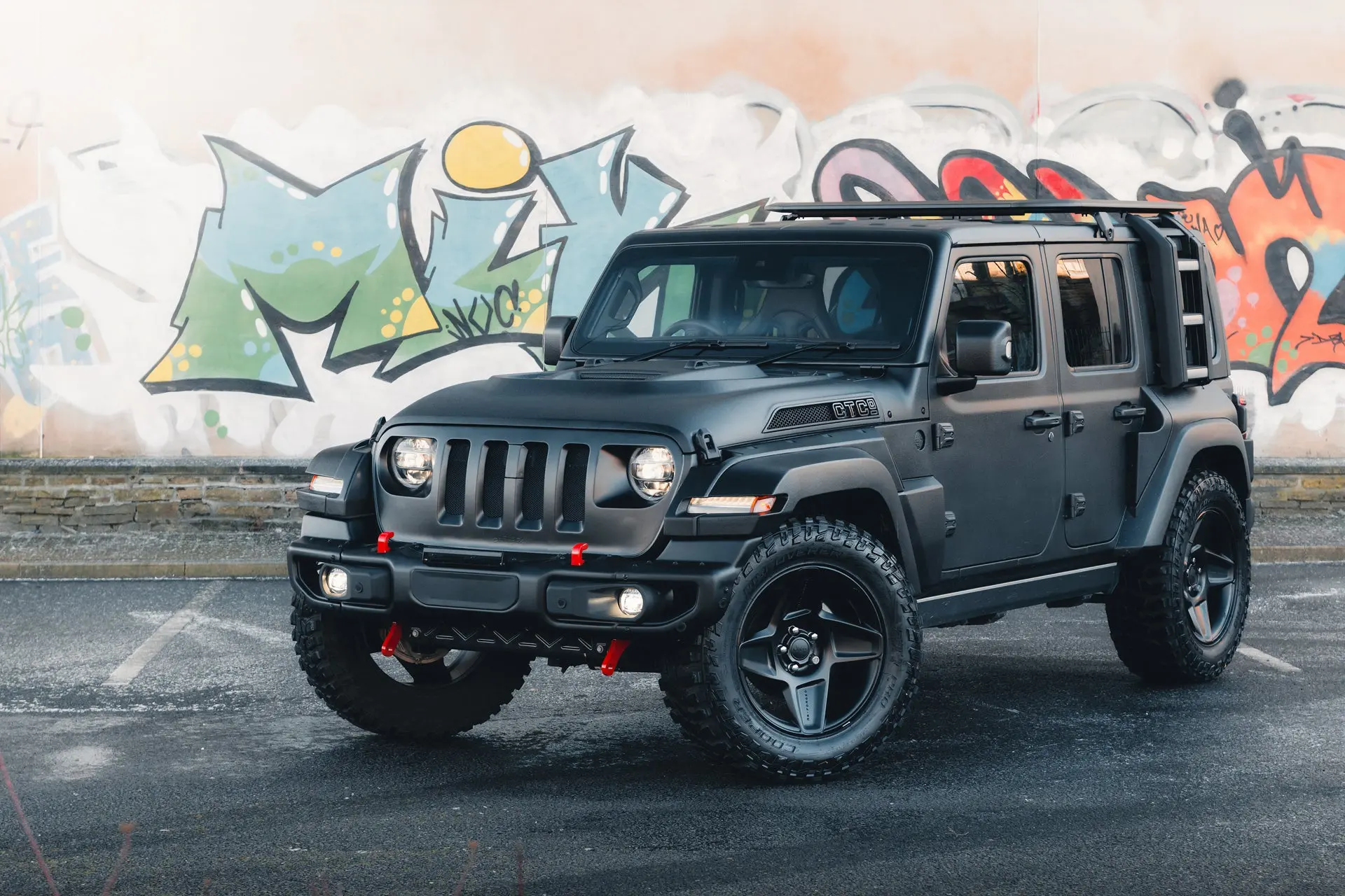 JEEP WRANGLER JL (2018 Onwards) Expedition Roof Rack and Side Ladder - Image 15