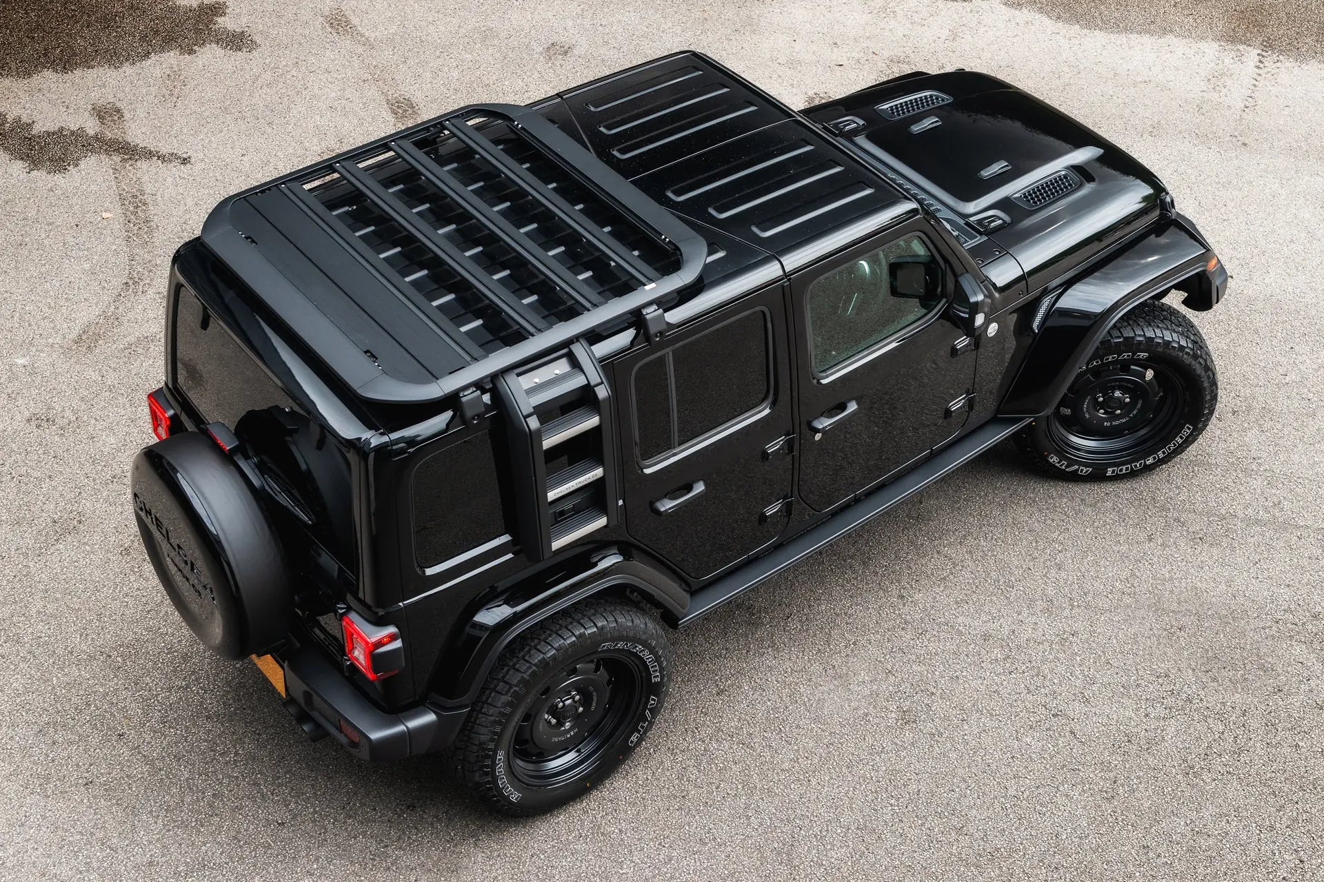 JEEP WRANGLER JL (2018 Onwards) Expedition Roof Rack and Side Ladder - Image 21
