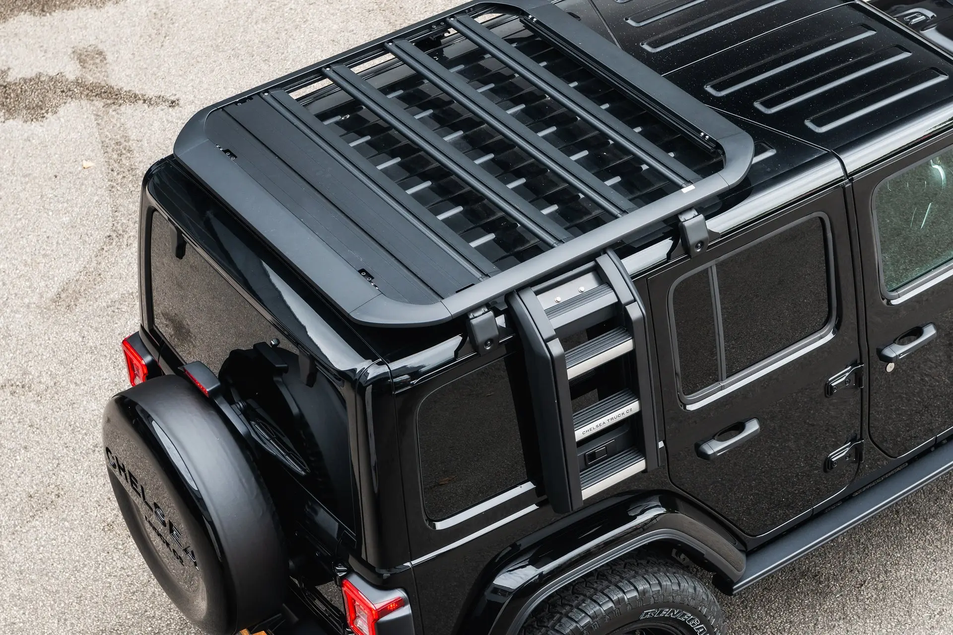 JEEP WRANGLER JL (2018 Onwards) Expedition Roof Rack and Side Ladder - Image 29