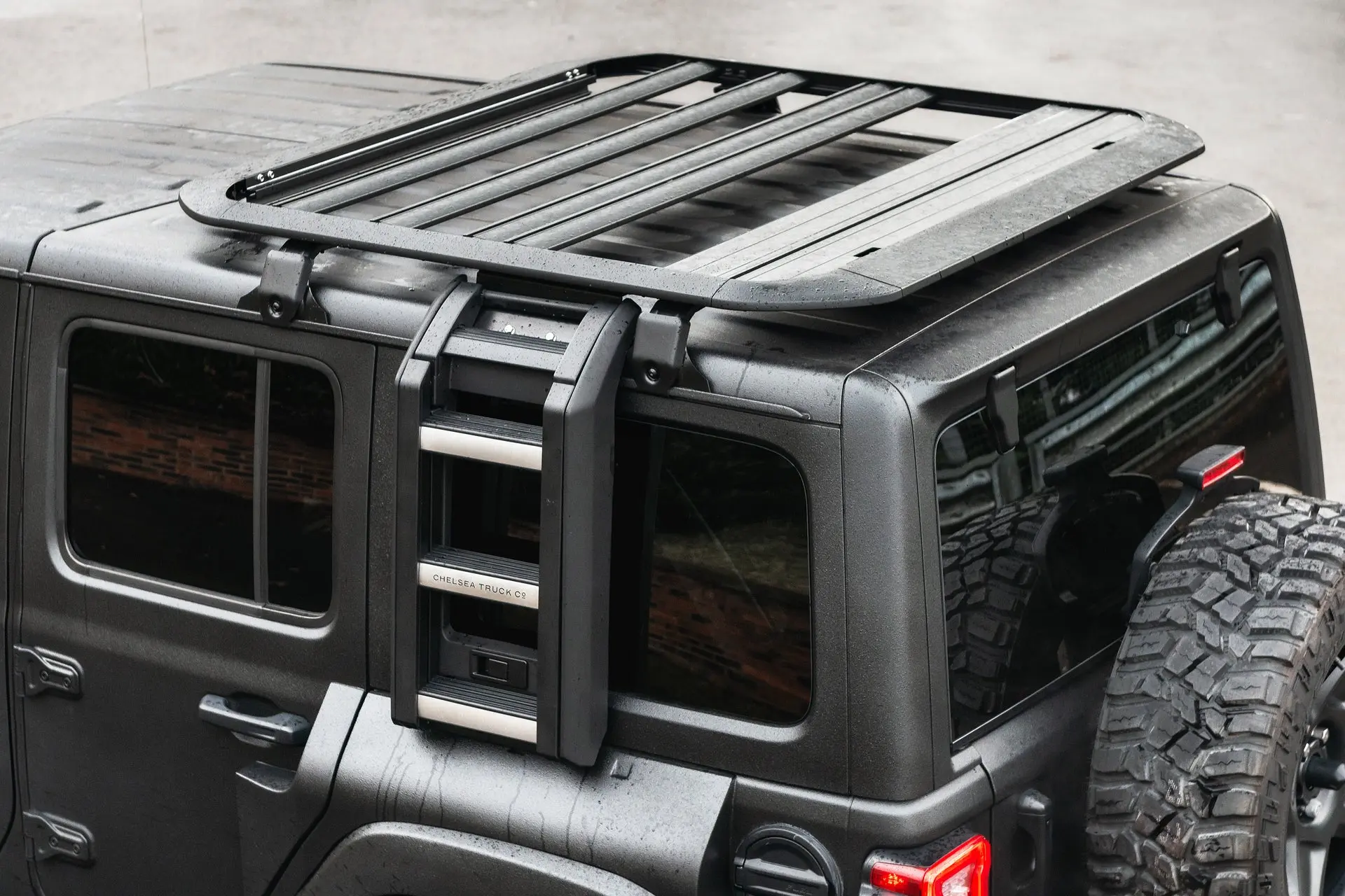 JEEP WRANGLER JL (2018 Onwards) Expedition Roof Rack and Side Ladder - Image 3