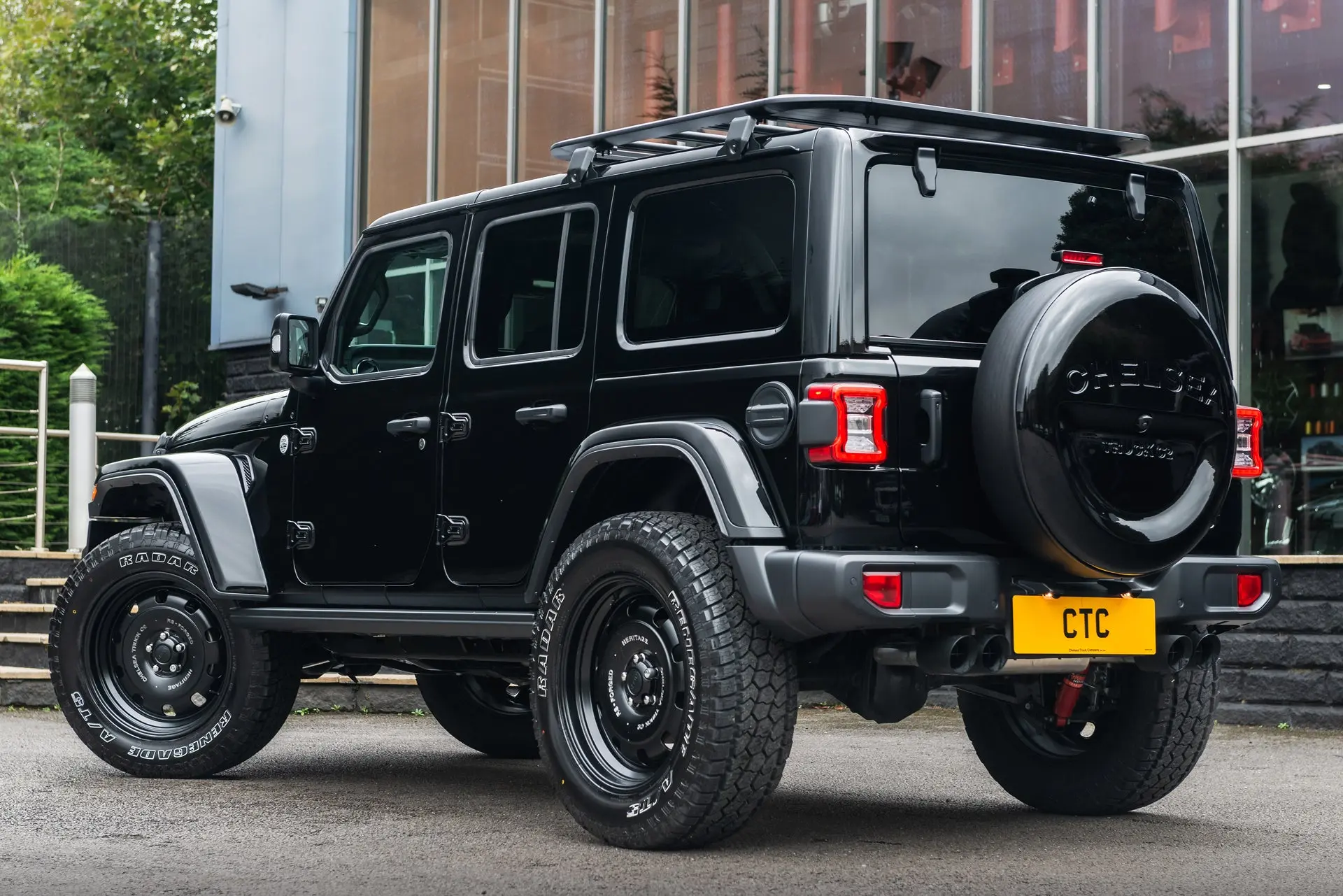 JEEP WRANGLER JL (2018 Onwards) Expedition Roof Rack and Side Ladder - Image 35