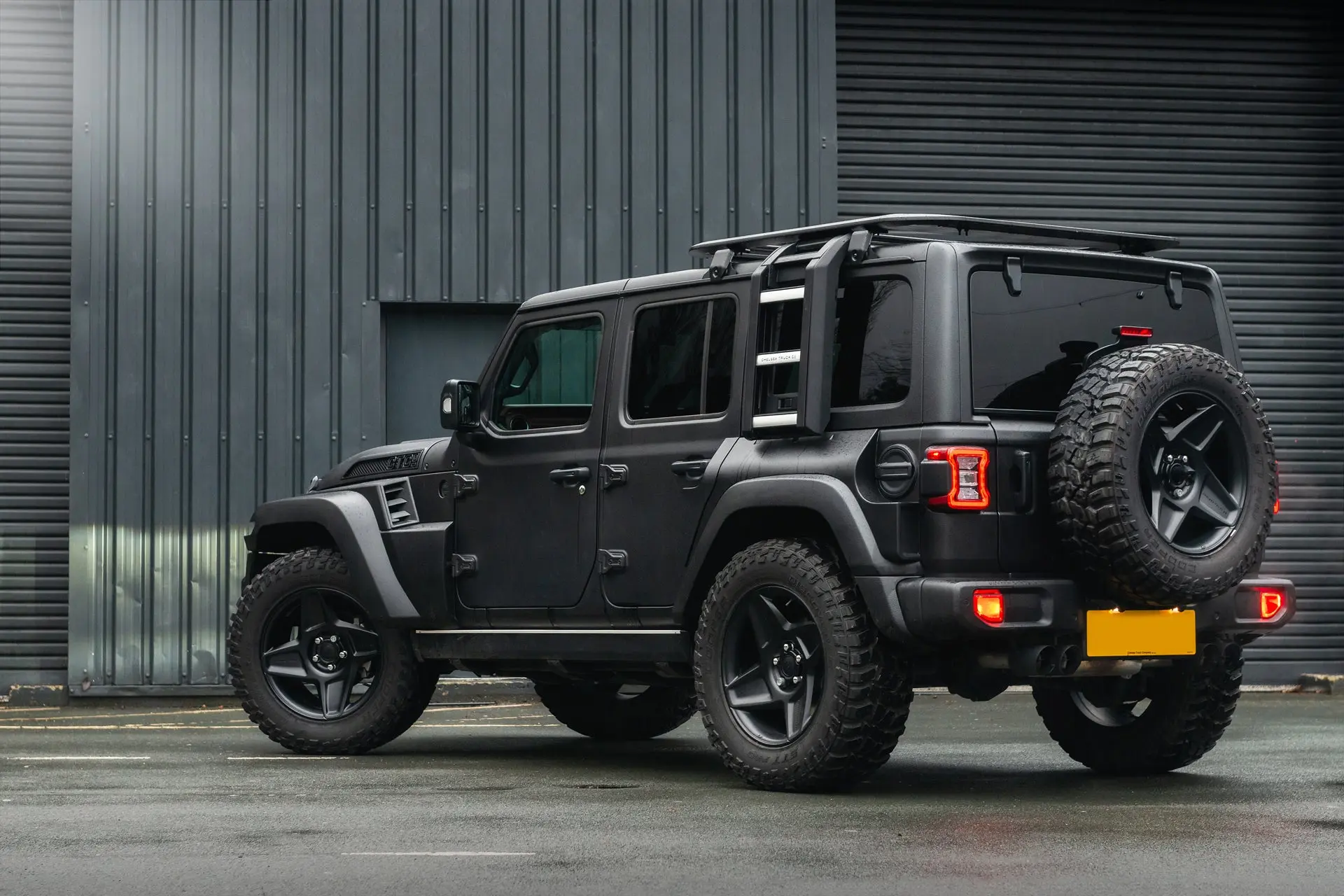 JEEP WRANGLER JL (2018 Onwards) Expedition Roof Rack and Side Ladder - Image 4