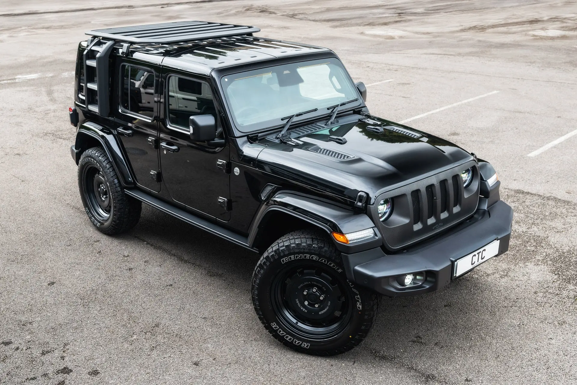 JEEP WRANGLER JL (2018 Onwards) Expedition Roof Rack and Side Ladder - Image 41