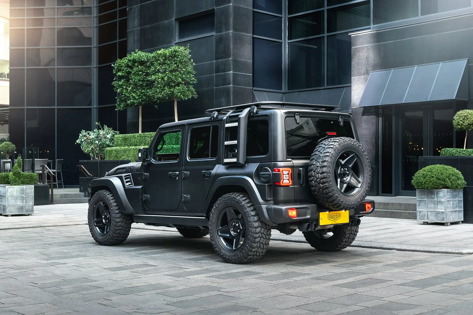 JEEP WRANGLER JL (2018 Onwards) Expedition Roof Rack and Side Ladder - Image 7