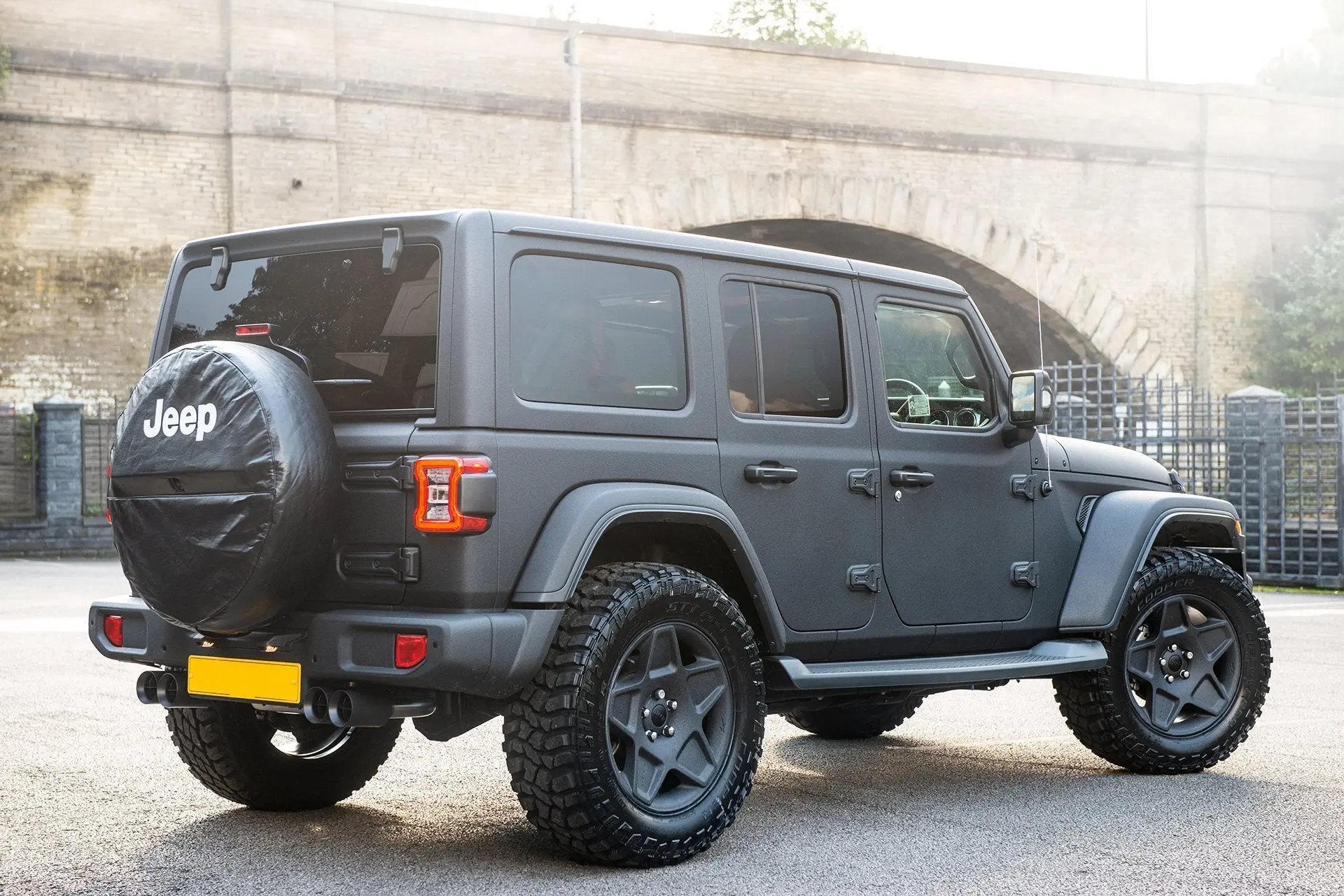 Jeep Wrangler JL (2018 Onwards) Quad Crosshair Exhaust System - Image 3